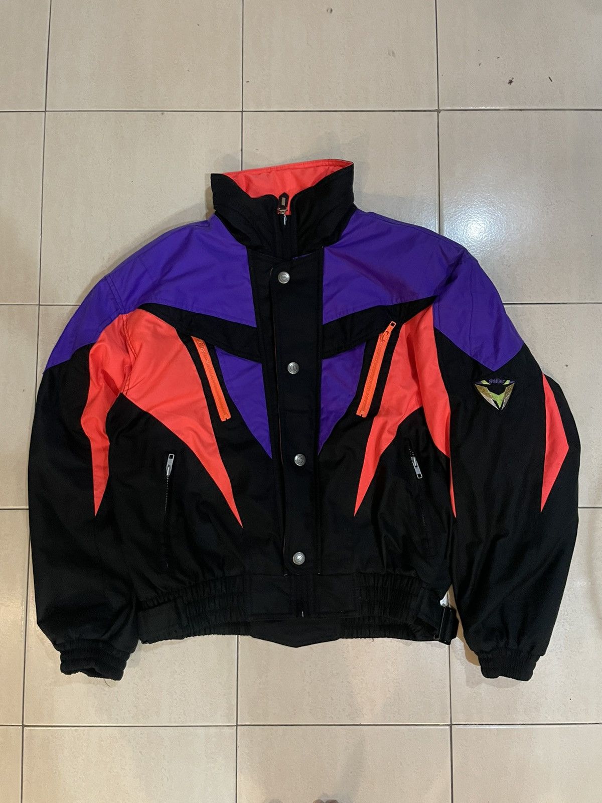 Vintage Vintage Seiller Ski Jacket Bomber Style Jacket Streetwear Size US L / EU 52-54 / 3 - 1 Thumbnail