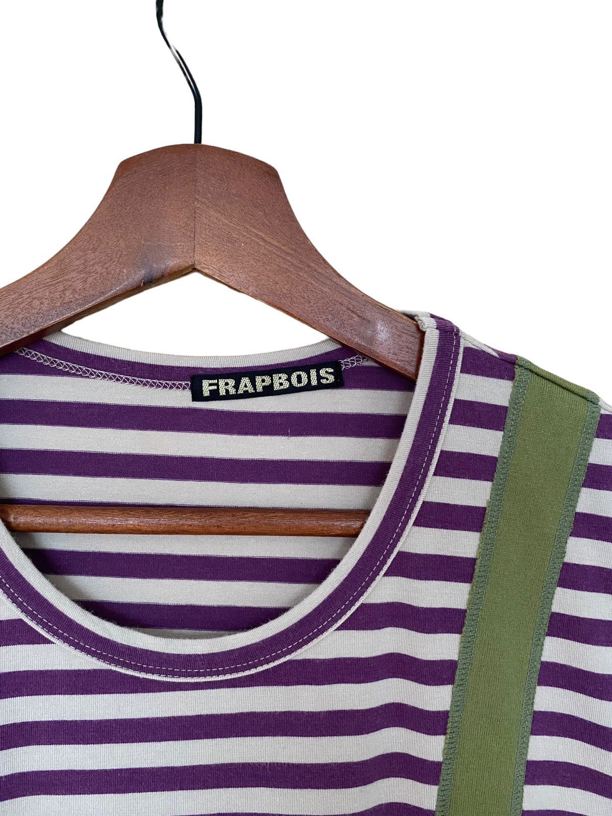 Frapbois × Issey Miyake Vintage Japanese Brand Frapbois Stripe T-Shirt 2000s Size US M / EU 48-50 / 2 - 6 Thumbnail