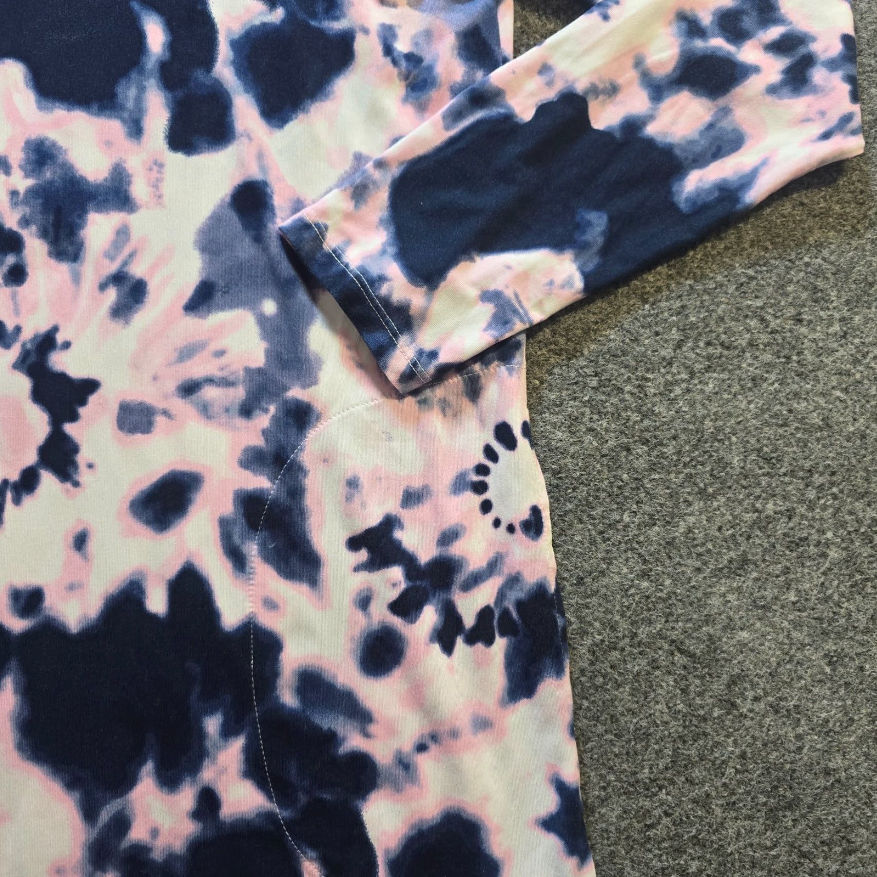 Betsey Johnson Betsey Johnson Dress Hoodie Pockets Tie Dye Blue Womens Size S Beach Casual Dress Short Summer Beach Theme Mens? Size S / US 4 / IT 40 - 3 Thumbnail