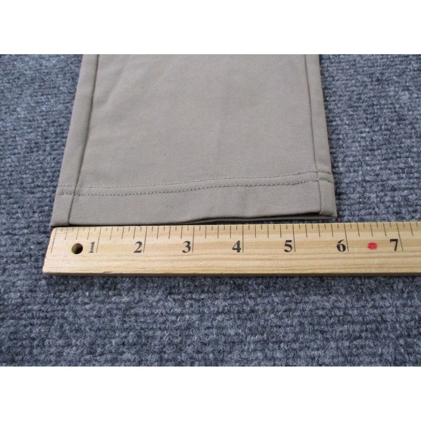 Vintage BYLT Pants Mens 31 Beige Chino Everyday Pant 2.0 Slim Straight Stretch Taupe Size US 31 - 5 Thumbnail