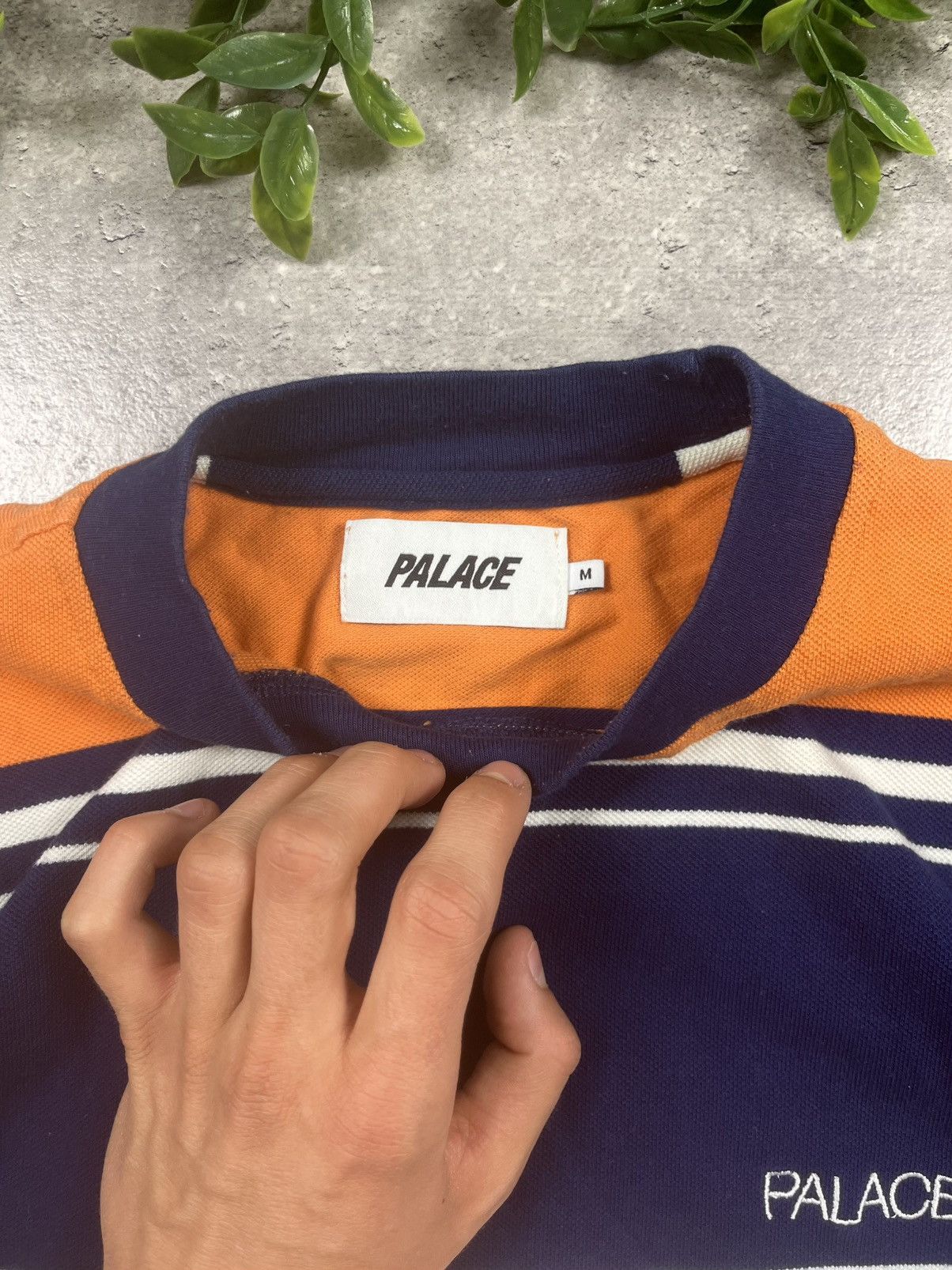 Palace Palace t-shirt koszulka paski granatowy M Size US M / EU 48-50 / 2 - 3 Thumbnail
