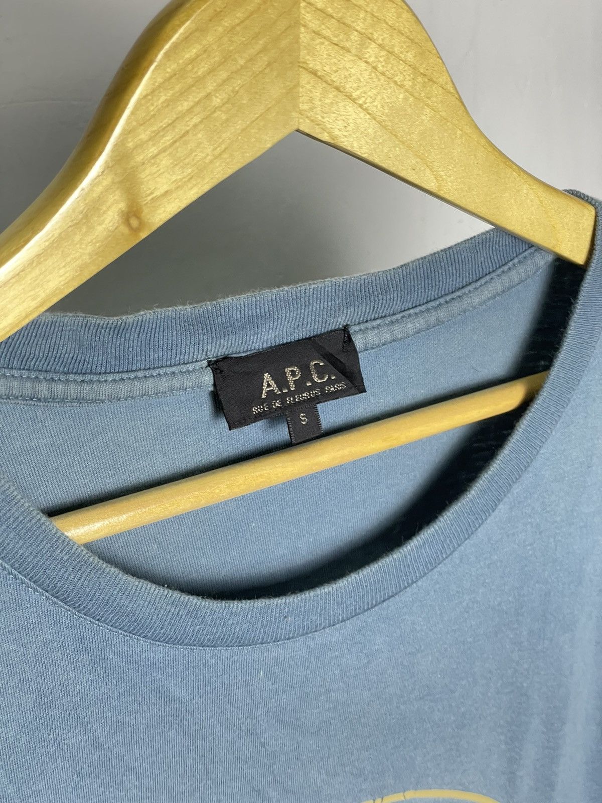 A.P.C. A.P.C Enikype Tetpa Apmakon Tshirt Size US L / EU 52-54 / 3 - 3 Thumbnail