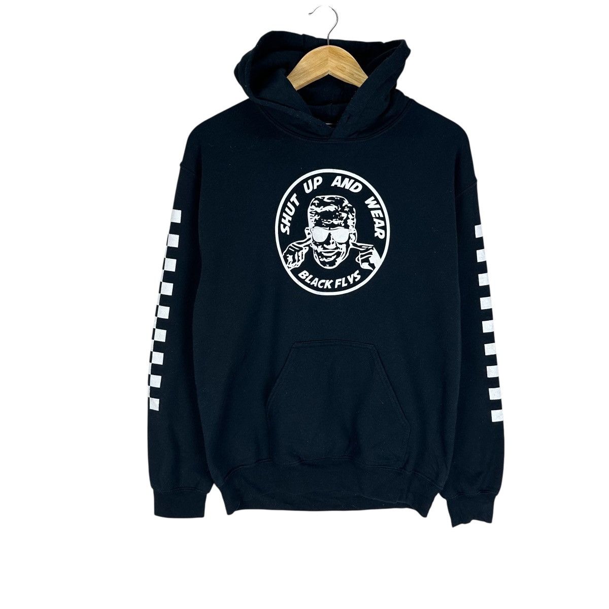 Public Housing Skate Team BLACK FLYS SKATEBOARD HOODIE SWEATSHIRT Size US S / EU 44-46 / 1 - 2 Thumbnail