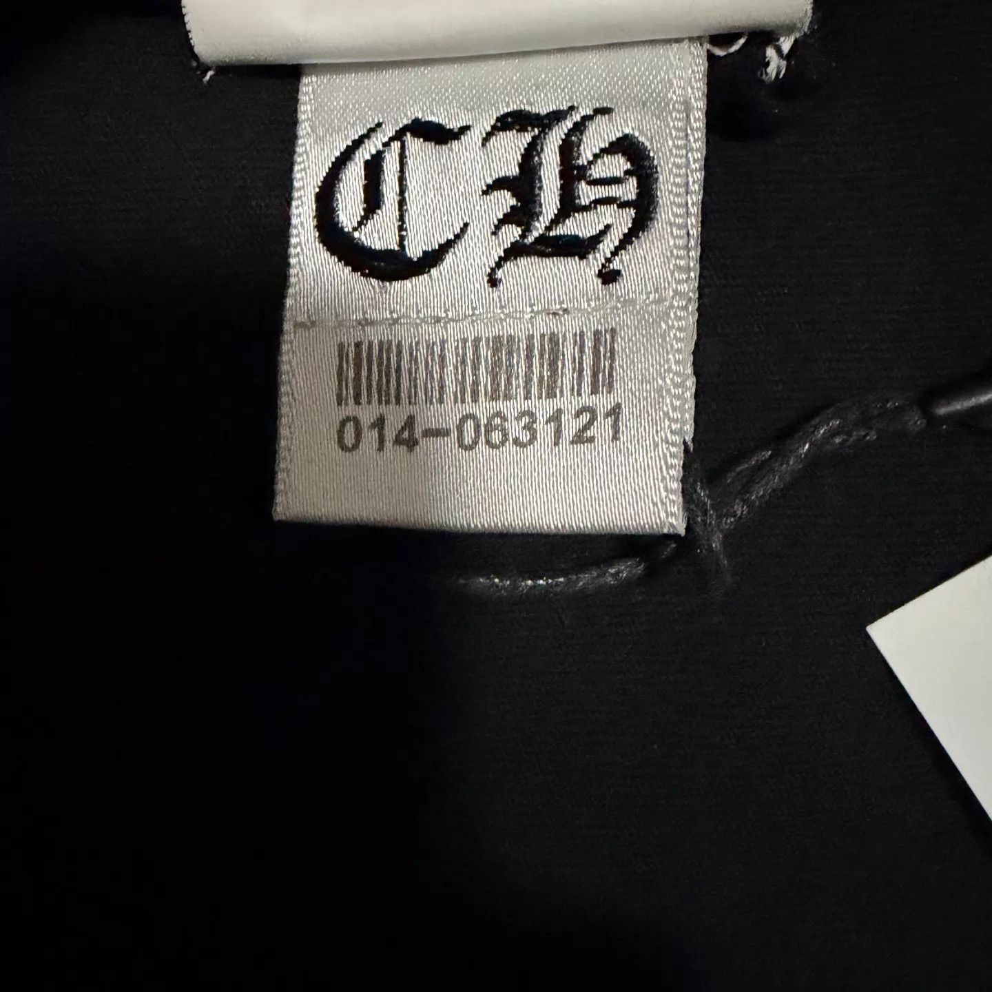 Chrome Hearts Chrome Hearts Black LS T-Shirt Yellow Sword & Letter Print L Size US L / EU 52-54 / 3 - 6 Thumbnail