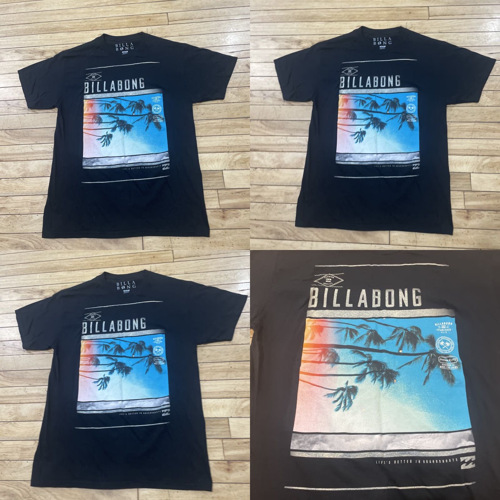 Billabong BILLABONG Graphic Tee Surf T Shirt Mens M Blue Y2k Modern Print Crew Neck Short Sleeve Graphic Logo 90s Beach Skate Size US M / EU 48-50 / 2 - 10 Thumbnail