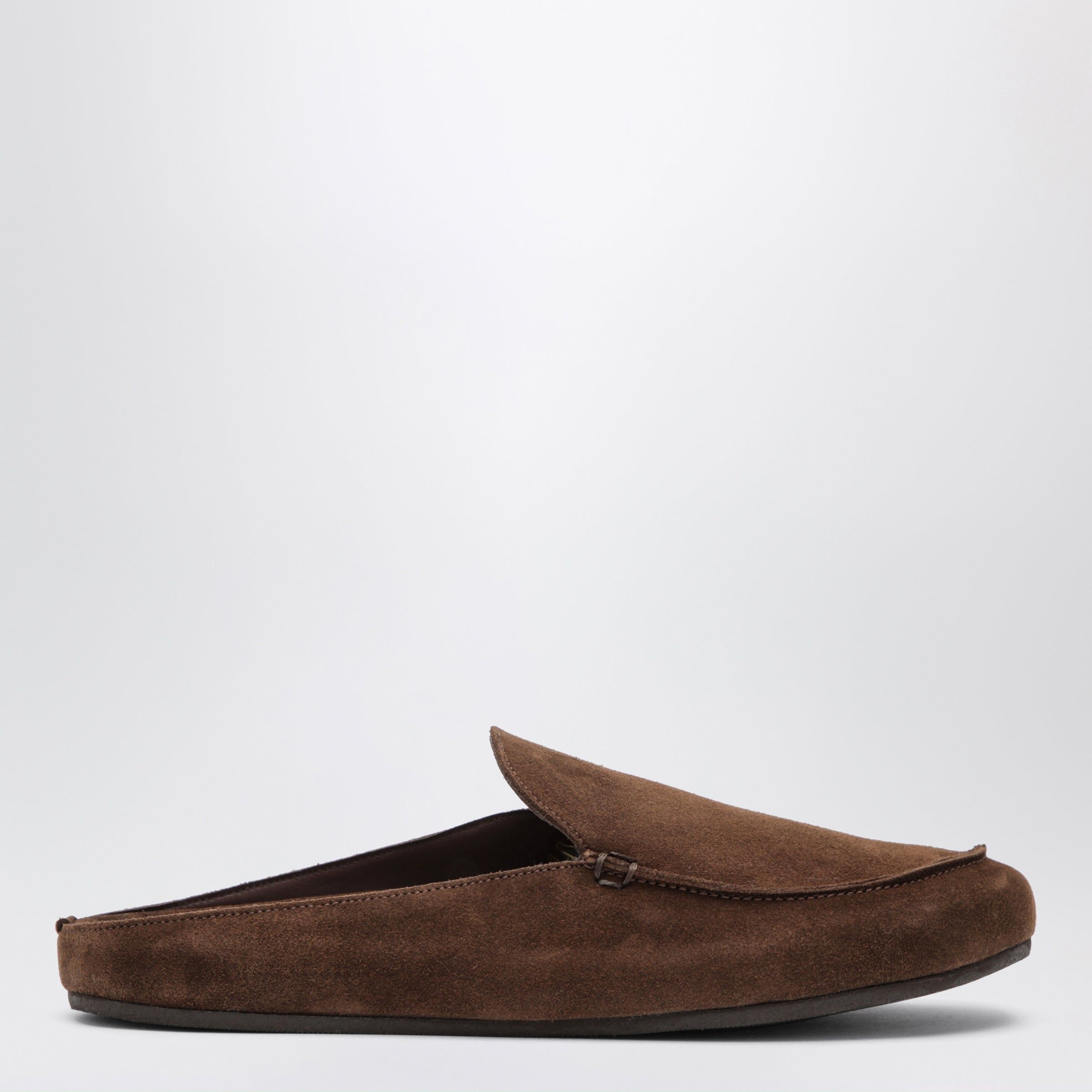 VINNY's Vinny's Donnie Mules In Brown Suede Leather Size US 10 / EU 43 - 1 Thumbnail