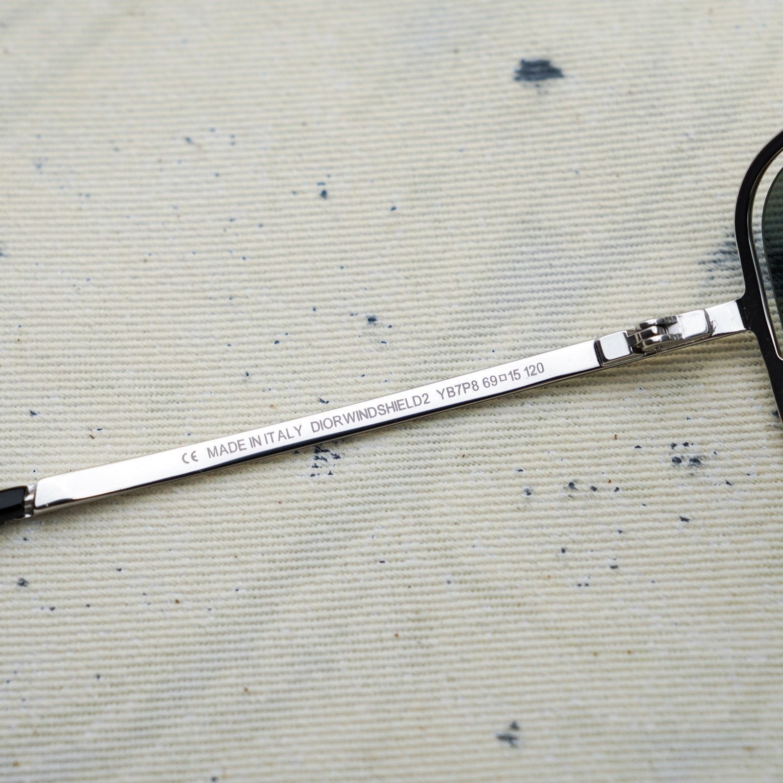 Dior Vintage dior windshield 2 italy star logo metal sunglasses Size ONE SIZE - 8 Thumbnail