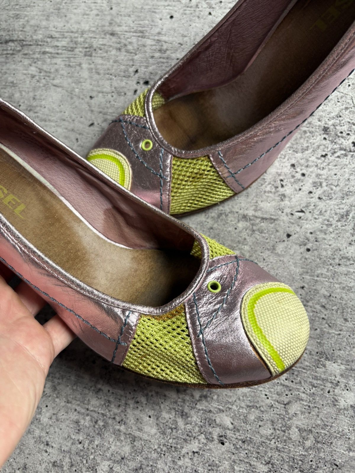 Diesel Vintage Diesel Avant Garde Shoes Size US 7.5 / IT 37.5 - 13 Thumbnail
