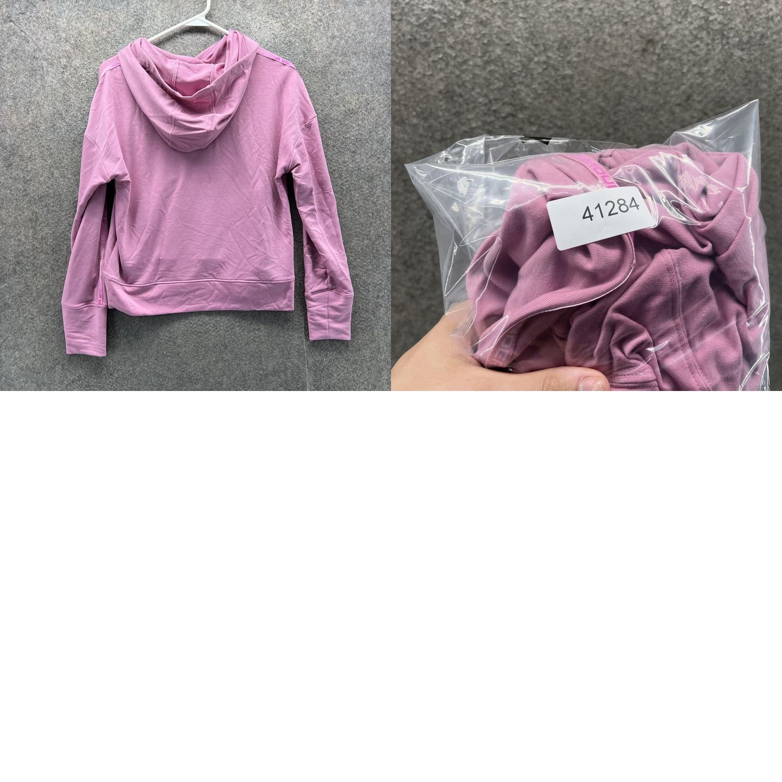 Under Armour VINTAGE Under Armour Hoodie Womens XS Pink Relaxed Fit Pullover Knit Kangaroo Pocket Size XS / US 0-2 / IT 36-38 - 8 Thumbnail
