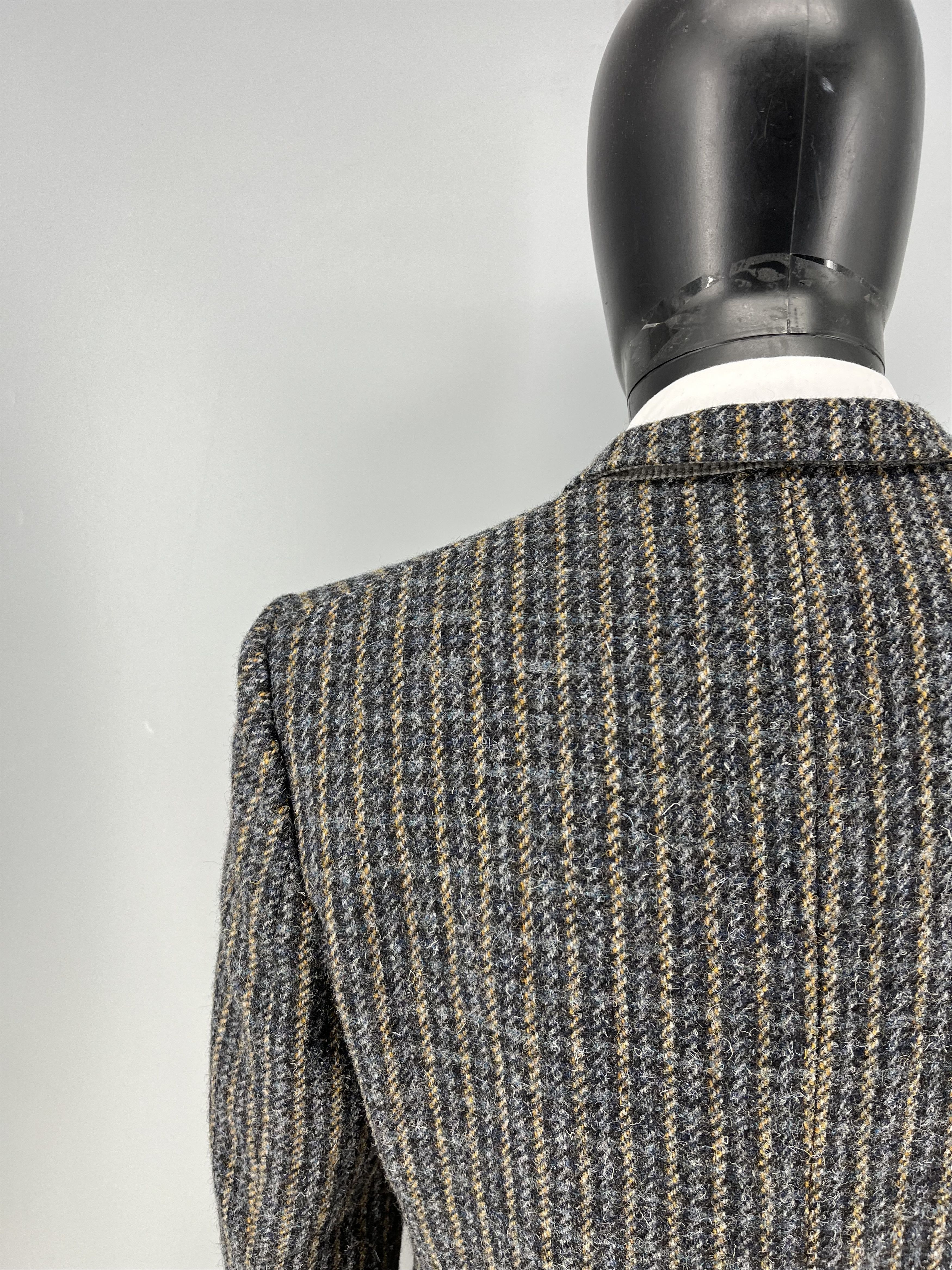 Harris Tweed Men's Harris Tweed Jacket Blazer size S Size 40S - 7 Thumbnail