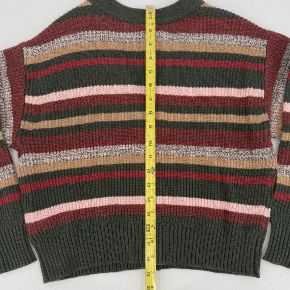 Marine Layer NWT Marine Layer Robin Merino Wool Multi Stripe Cardigan Size XS / US 0-2 / IT 36-38 - 7 Thumbnail
