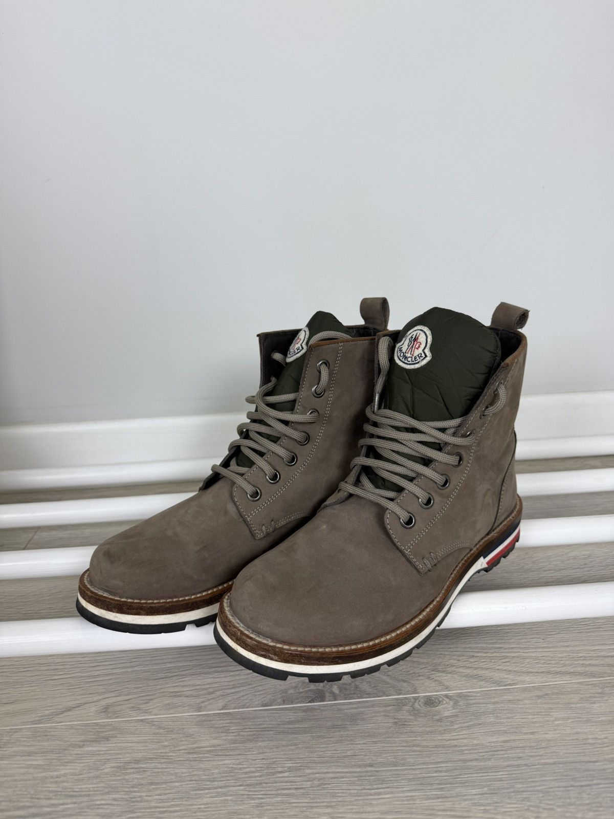 Moncler Moncler Logo Lace up Boots Size US 8.5 / EU 41-42 - 2 Thumbnail