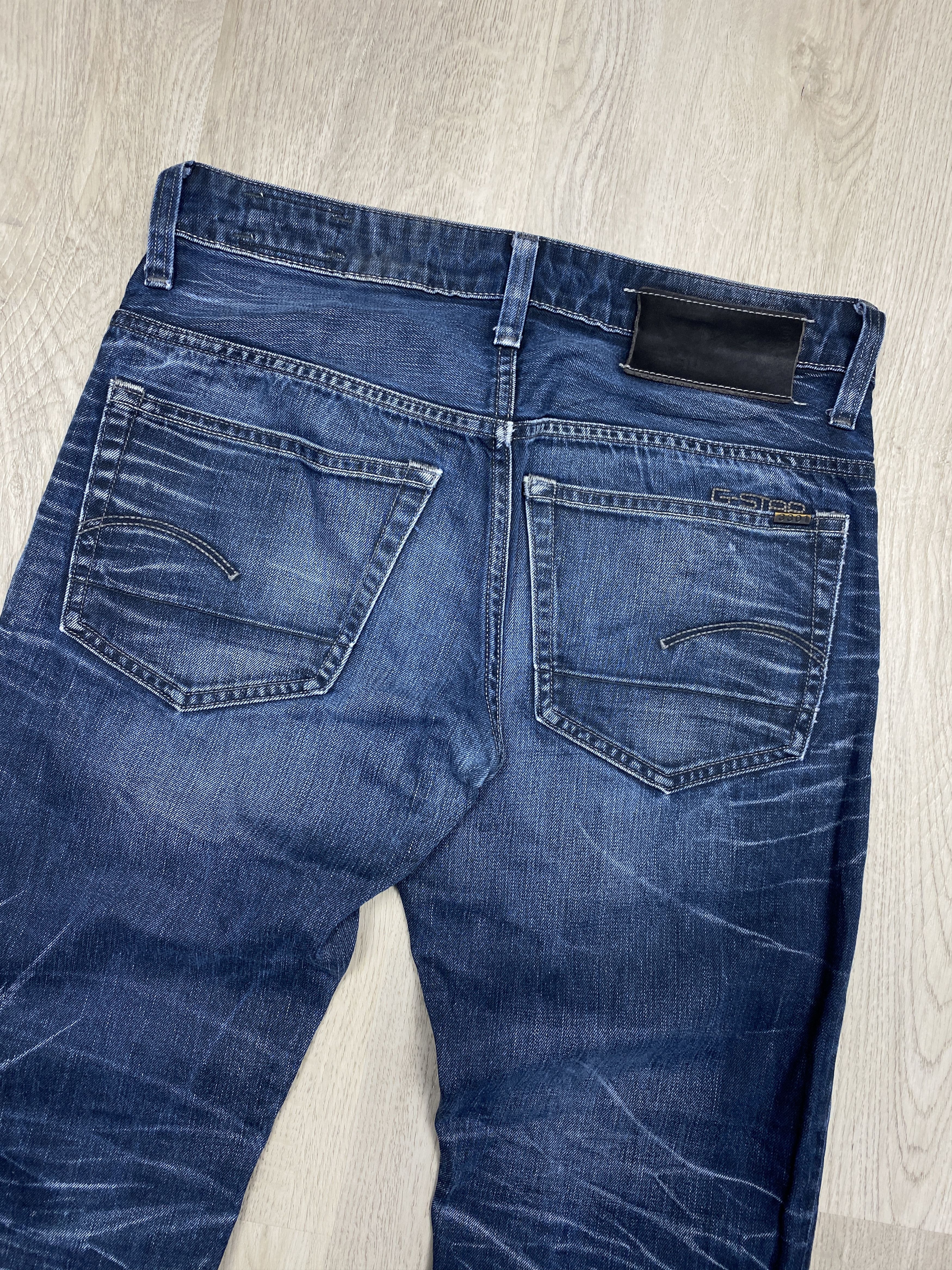 G-Star G Star Raw Low Tapered Mens Denim Pants Jeans Gstar Size US 29 - 6 Thumbnail