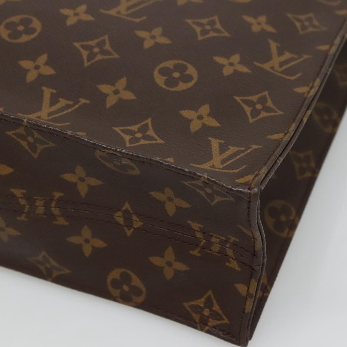 Louis Vuitton LOUIS VUITTON Monogram Sac Plat Hand Bag M51140 Size ONE SIZE - 15 Thumbnail