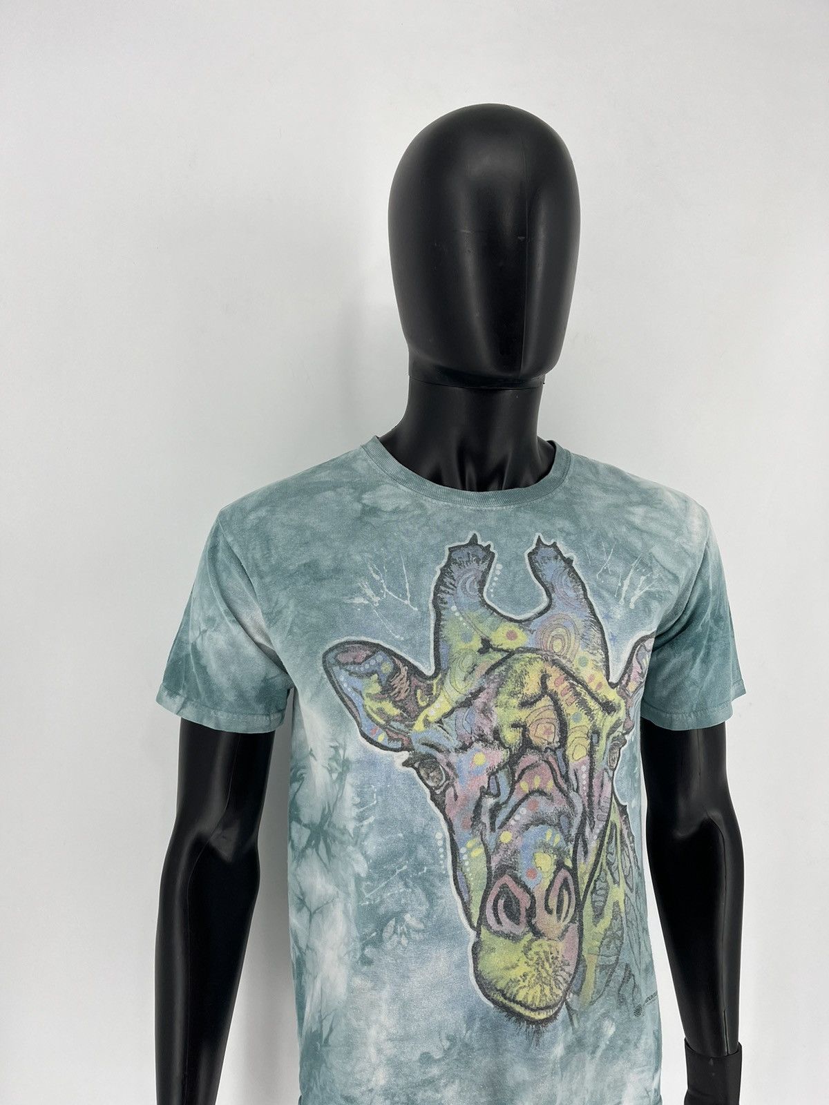 The Mountain × Vintage Vintage Y2K The Mountain Giraffe Tye Dye Over T-Shirt Size S Size US S / EU 44-46 / 1 - 4 Thumbnail