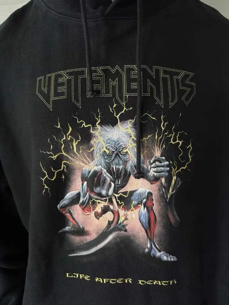 Vetements Vetements Electric Demon Print Hoodie Size US M / EU 48-50 / 2 - 4 Thumbnail