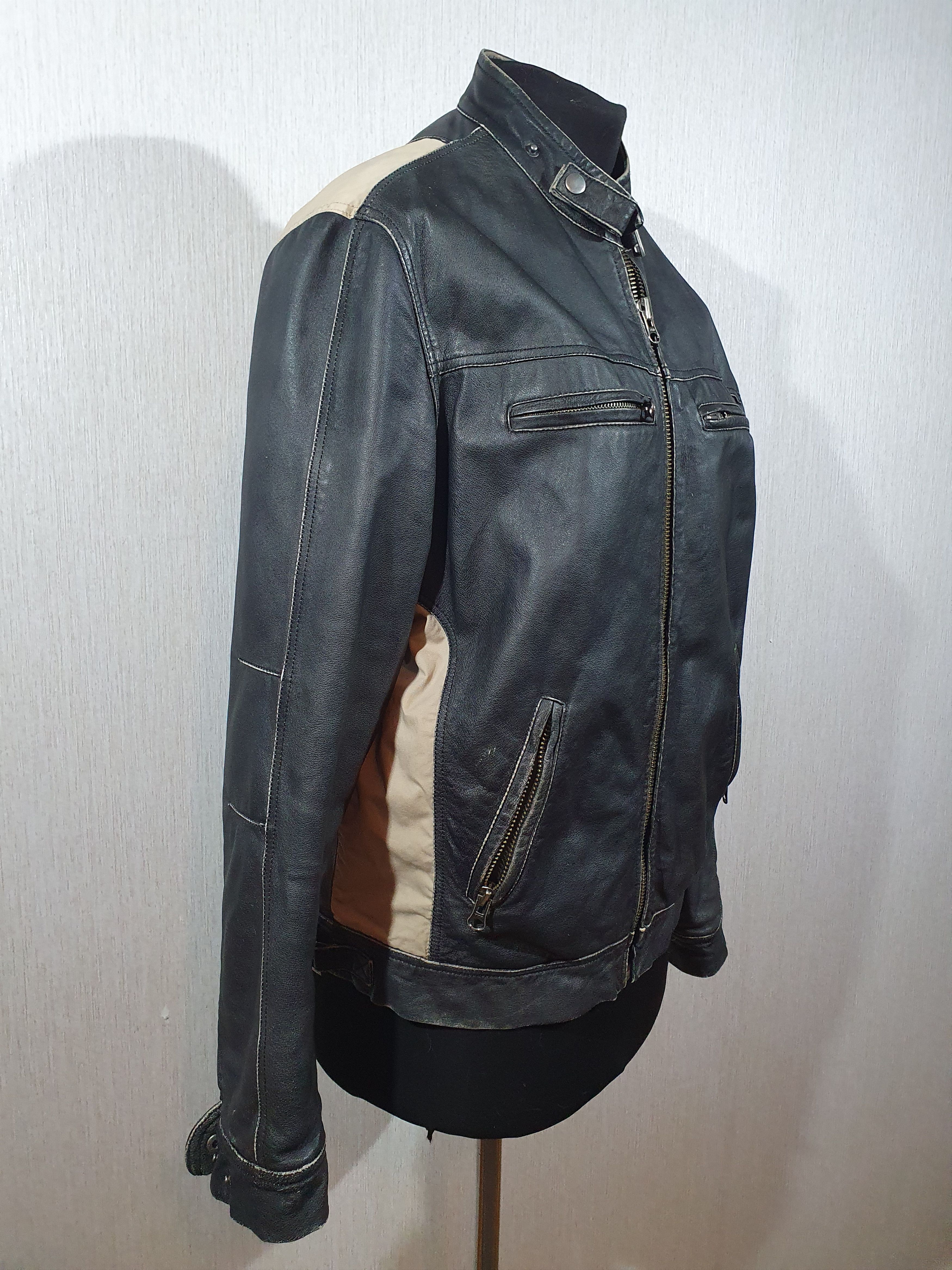 Angelo Litrico leather jacket Size US L / EU 52-54 / 3 - 2 Thumbnail