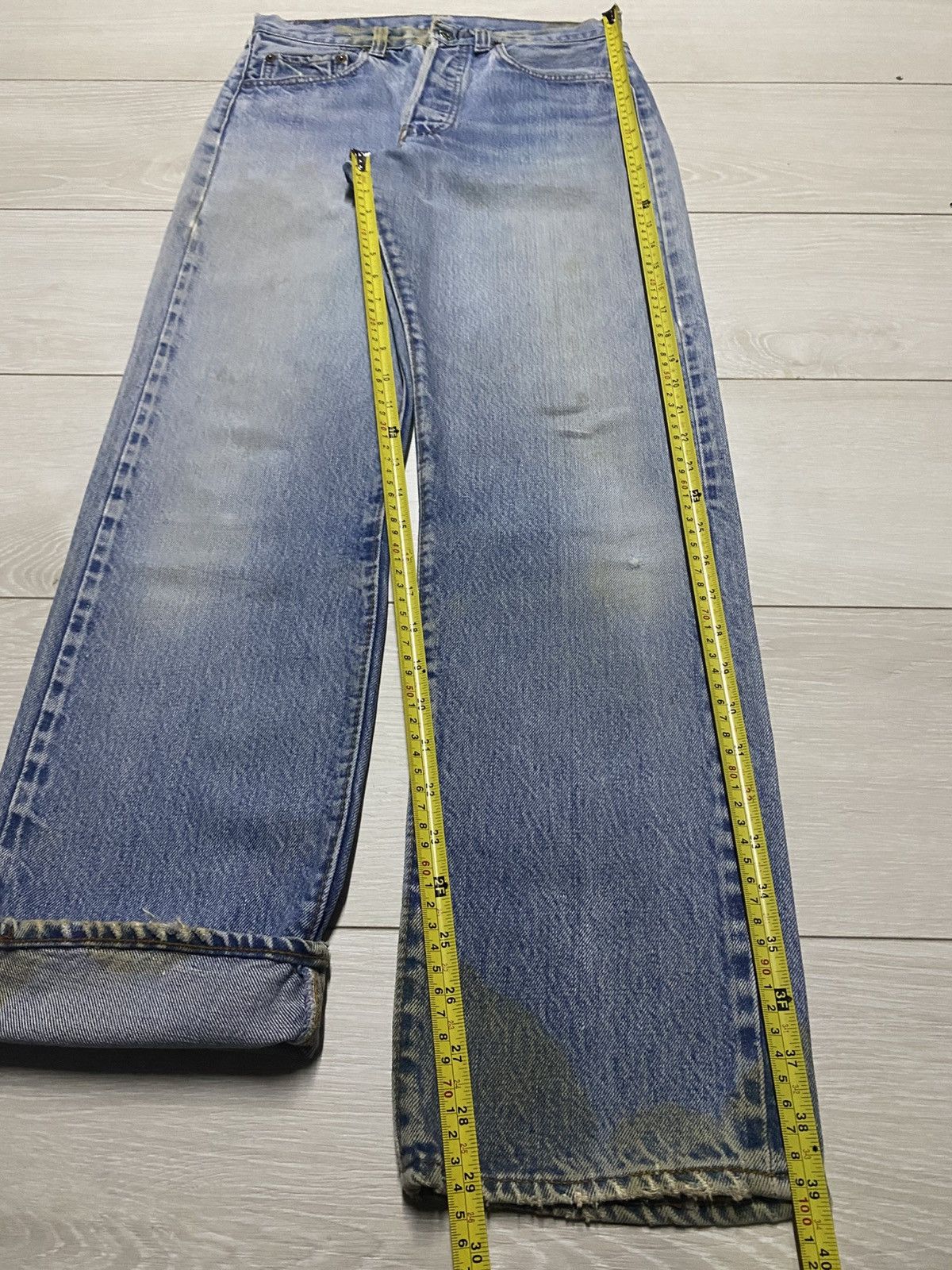 Levi's Levis 501 60s ButtonFly no.6 Selvedge Jeans Size US 28 / EU 44 - 21 Thumbnail