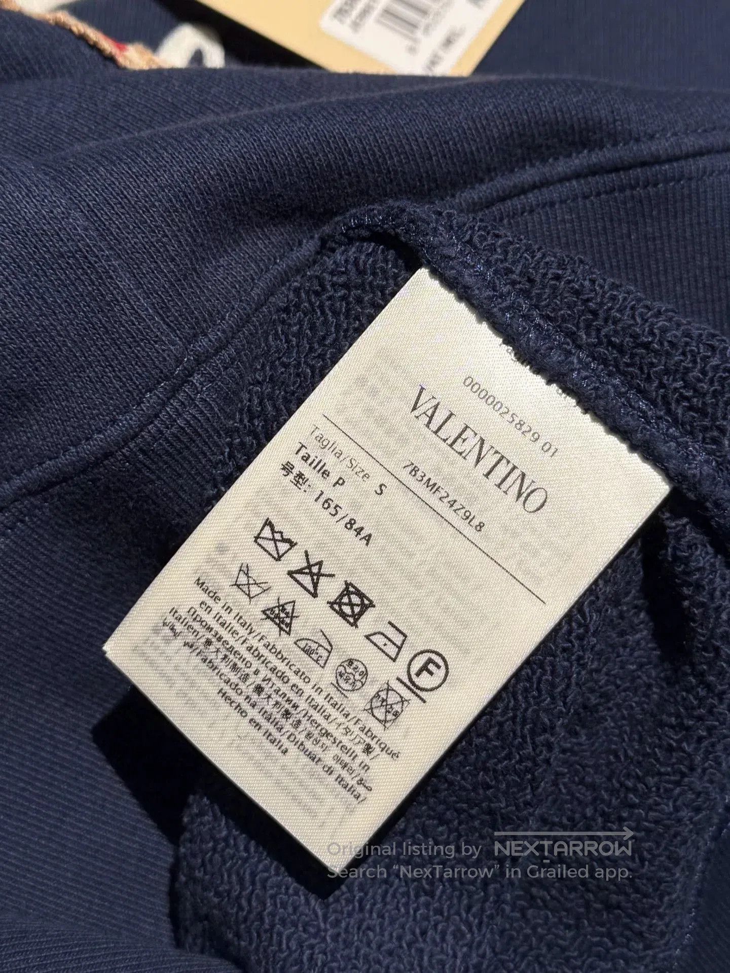 Valentino Valentino Navy Dog Embroidered Sweatshirt. Size US S / EU 44-46 / 1 - 3 Thumbnail