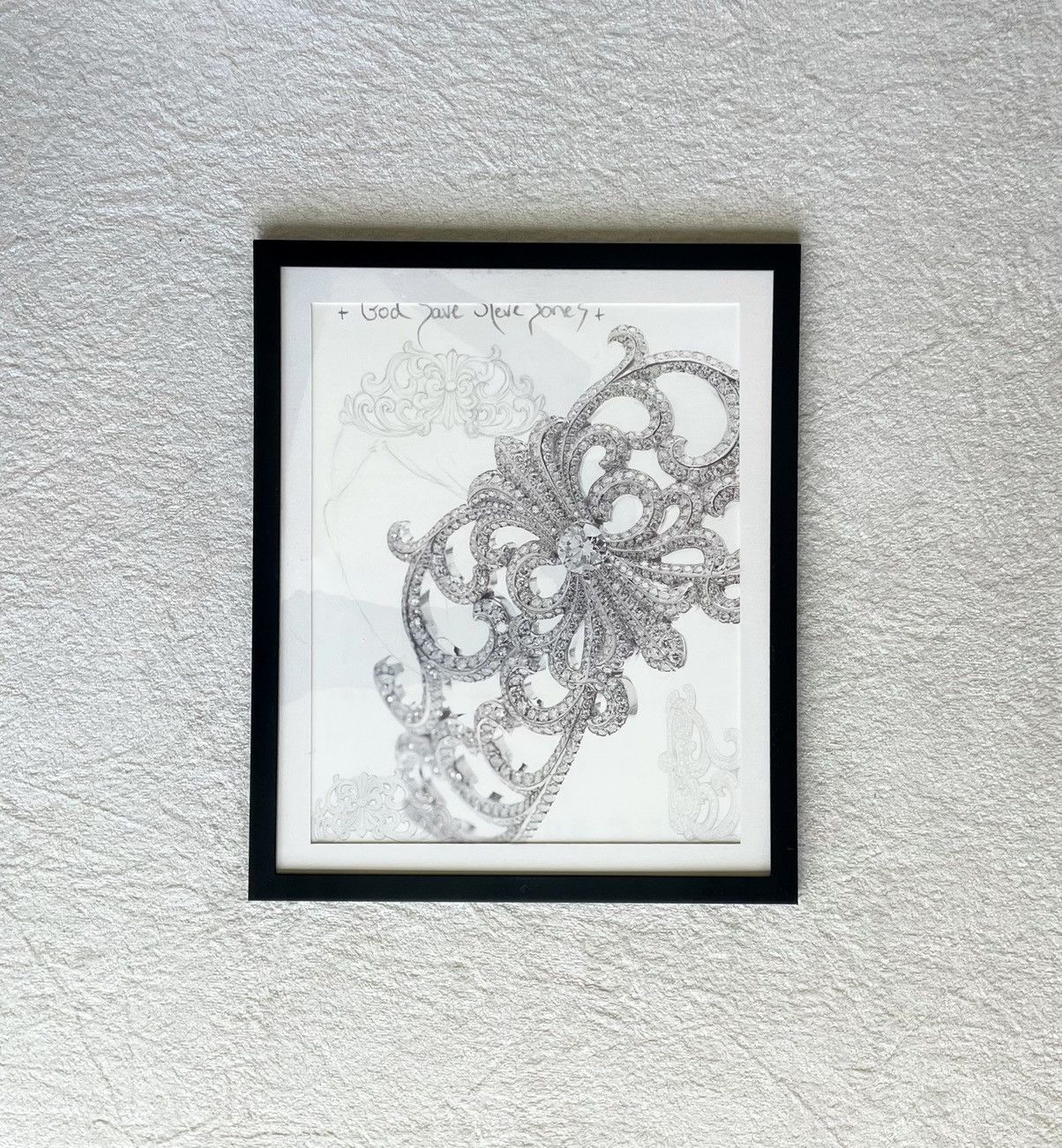 Chrome Hearts Chrome Hearts crown 9x11 Framed magazine cutout poster Size ONE SIZE - 1 Thumbnail