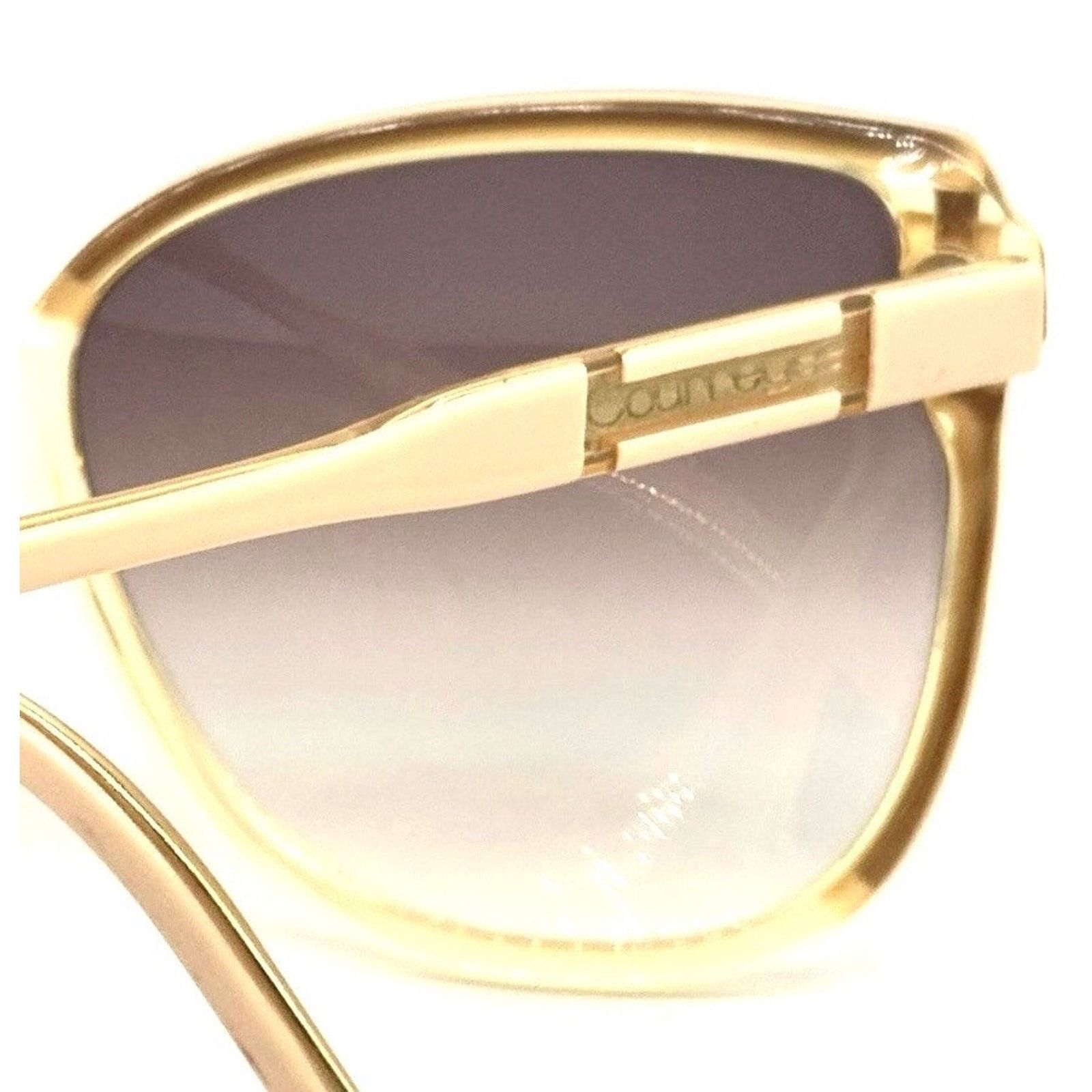 Courreges Courreges 8430 sunglasses cream gold, 1970s made in France Size ONE SIZE - 2 Thumbnail