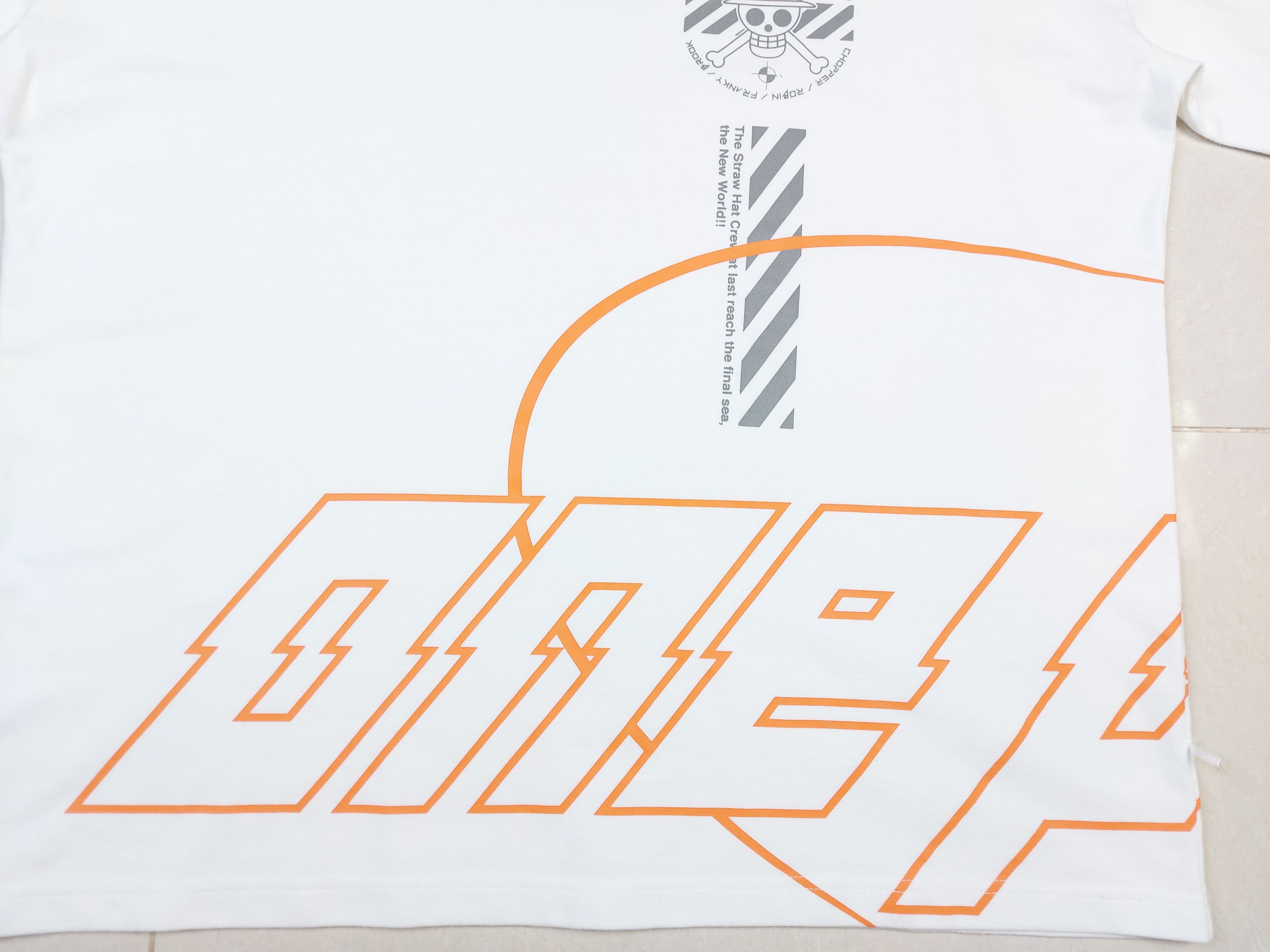 Anime × One Piece × Vintage Vintage One Piece Logo Reflective TEE Size US XL / EU 56 / 4 - 9 Thumbnail