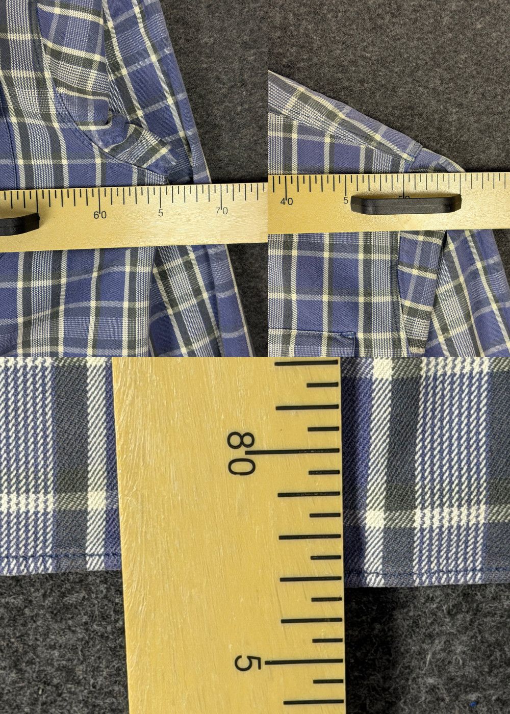 vtg Polo Sport Sportsman RL Utility Plaid Work Shirt image 8