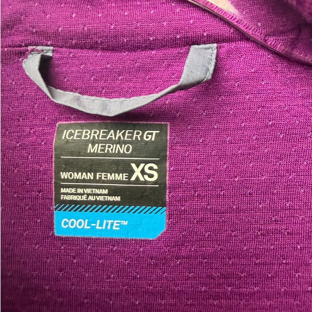 Icebreaker Icebreaker GT Cool-Lite Gray Merino Windbreaker Jacket Women Size XS / US 0-2 / IT 36-38 - 9 Thumbnail