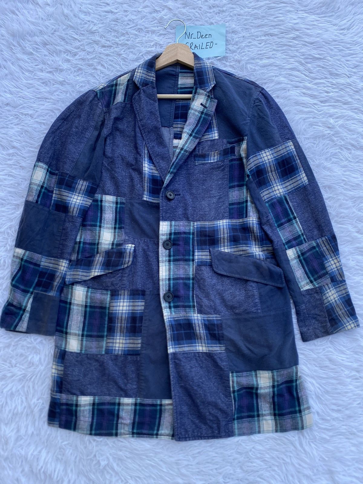 Beams Plus Vintage BEAMS Checkered Jacket Size US L / EU 52-54 / 3 - 4 Thumbnail