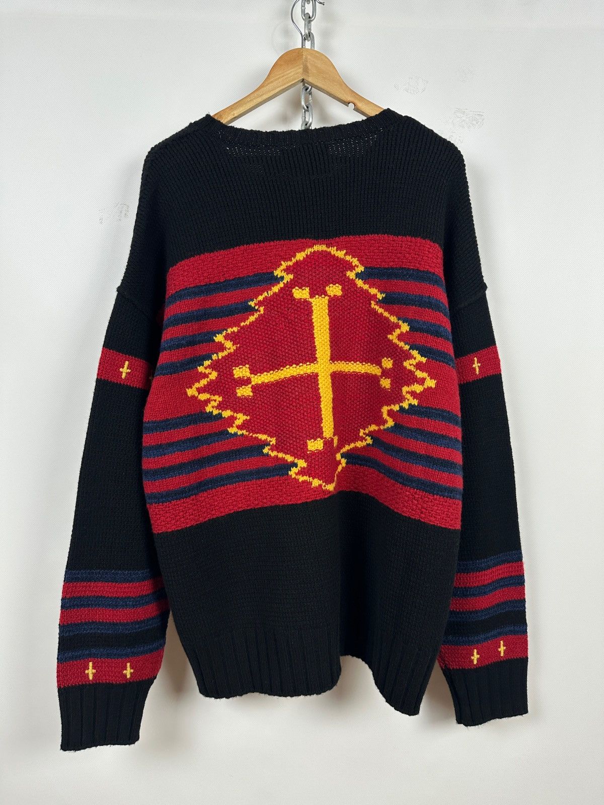 Polo Ralph Lauren Polo Ralph Lauren x Naiomi Glasses Wool/Cashmere Sweater Size US XXL / EU 58 / 5 - 14 Thumbnail