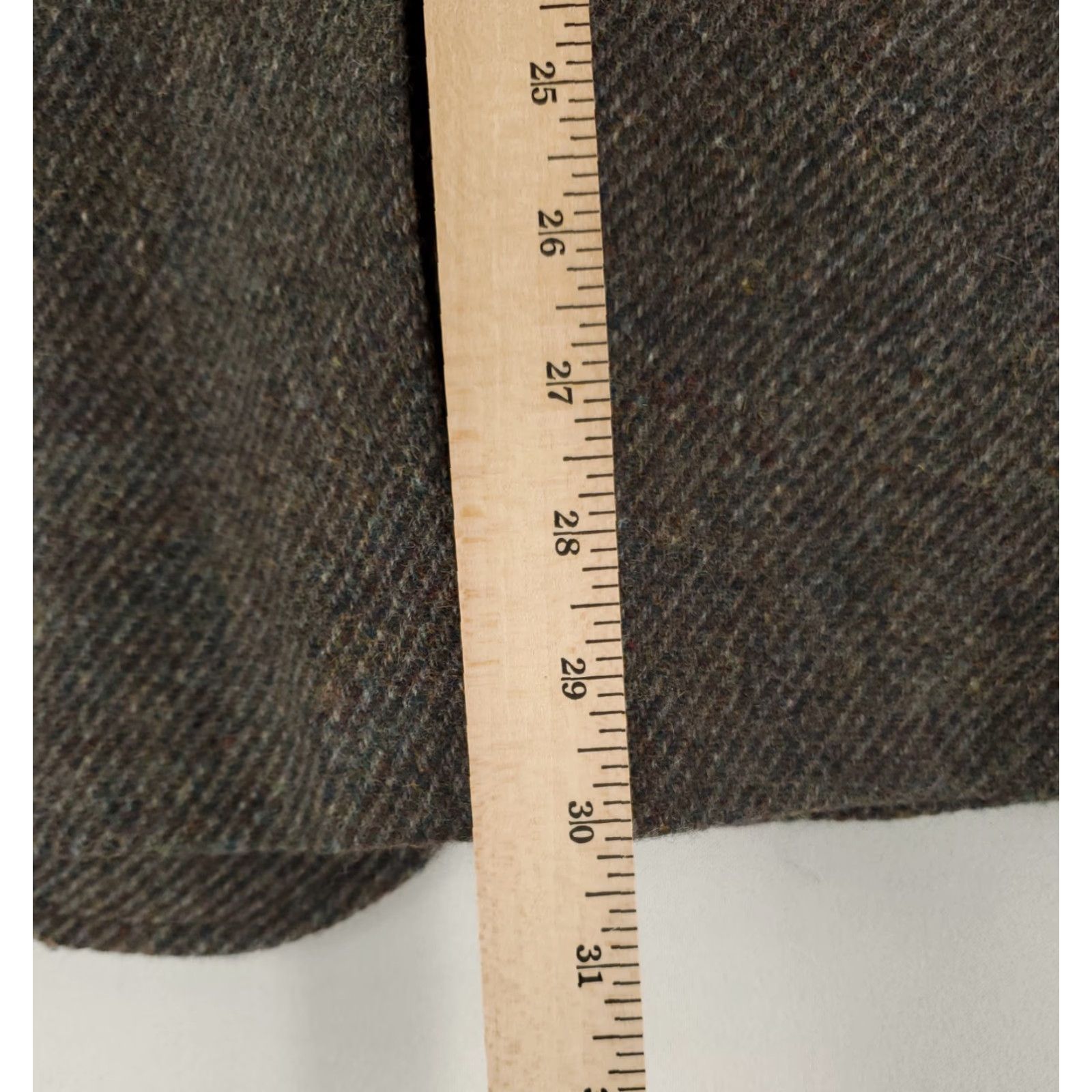 Pendleton VINTAGE Pendleton Sport Coat Jacket Blazer Tweed Brown Elbows Made USA Mens 40 Mens Brown 40 Size 40R - 7 Thumbnail