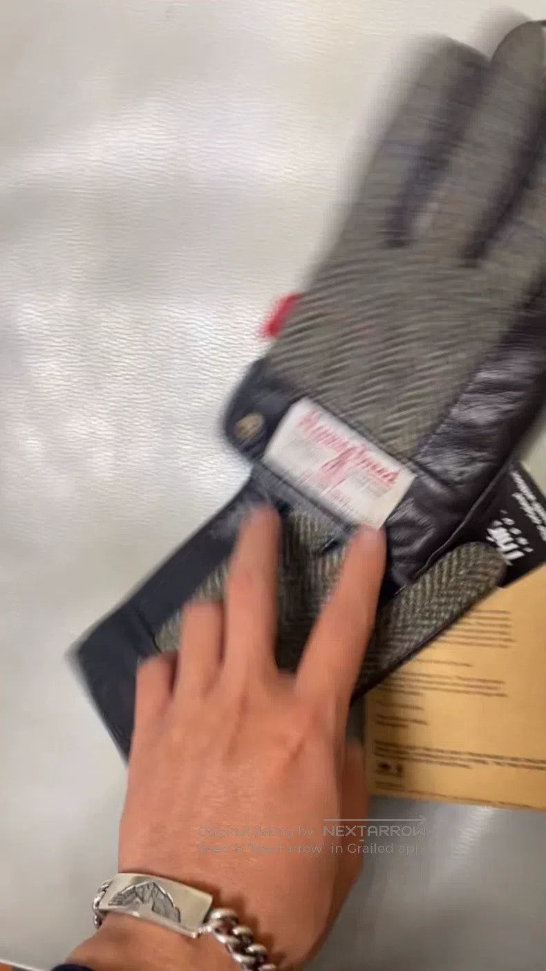 Wtaps Wtaps Machinery and leather gloves Size ONE SIZE - 1 Thumbnail