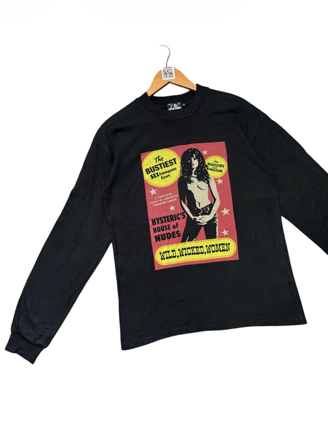 Hysteric Glamour 💸BINDING OFFER💸HYSTERIC GLAMOUR “HOUSE OF NUDES” LONGSLEEVE💥 Size US S / EU 44-46 / 1 - 3 Thumbnail