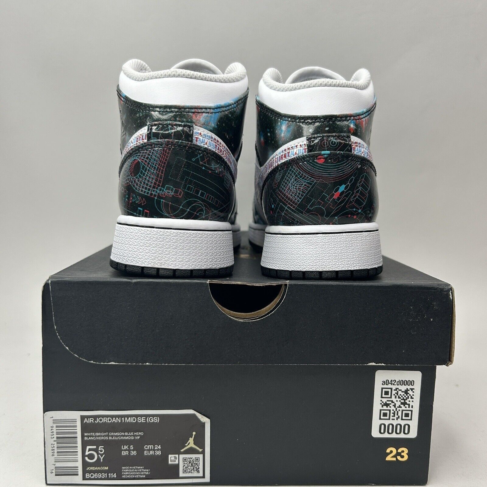 Nike Nike Air Jordan 1 Mid SE GS “Take Flight” 2023 Size US 7 / IT 37 - 4 Thumbnail