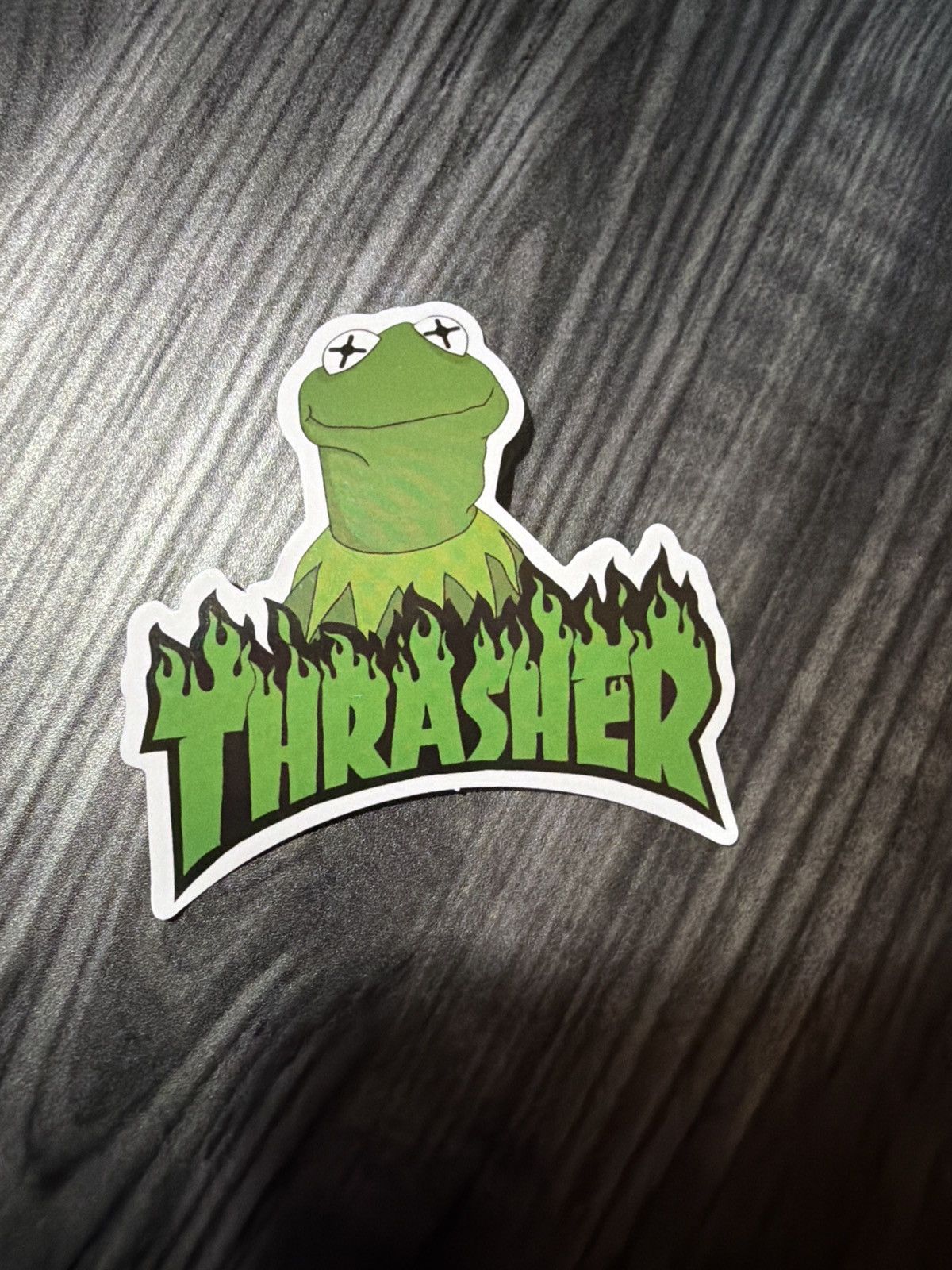 Thrasher Thrasher Kermit The Frog Sticker Size ONE SIZE - 1 Thumbnail