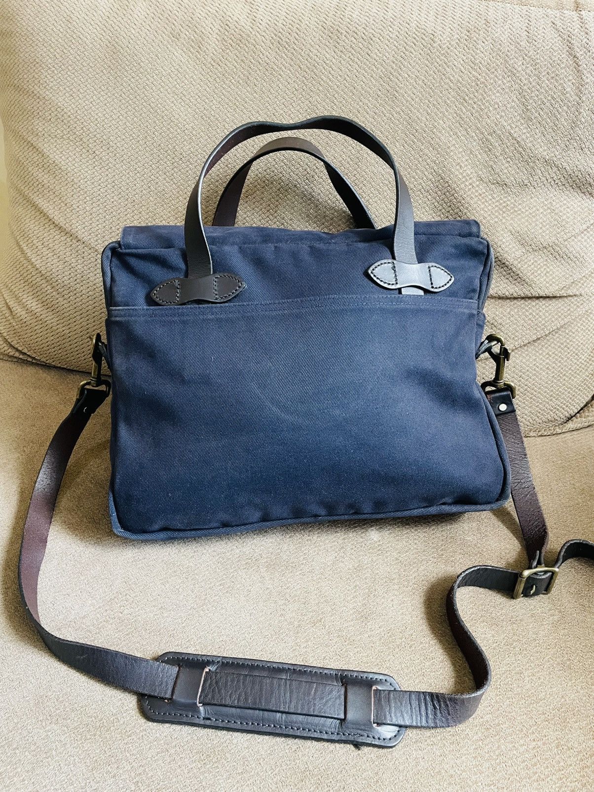 Filson Original briefcase navy blue Size ONE SIZE - 3 Thumbnail