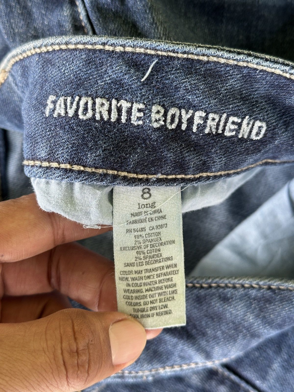 Vintage American Eagles 💥 Bootcut Denim 💥 Size 34" / US 12 / IT 48 - 3 Thumbnail