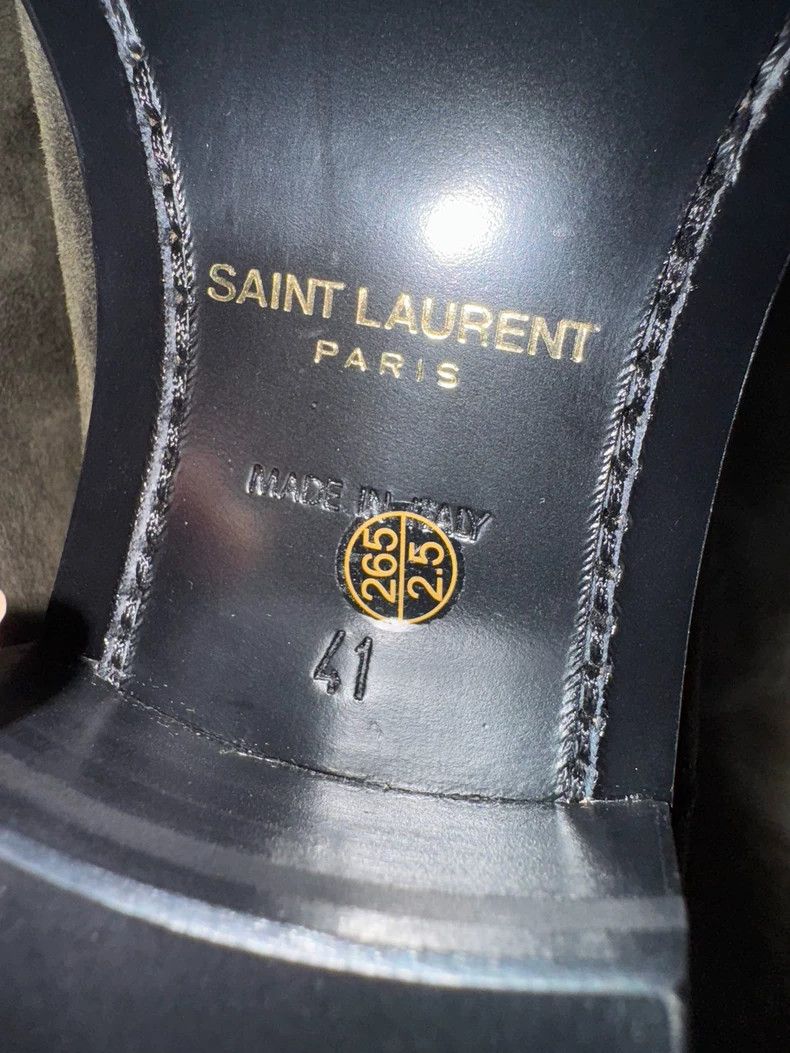 Saint Laurent Paris Saint Laurent Paris Suede Chelsea boots Size US 8 / EU 41 - 6 Thumbnail