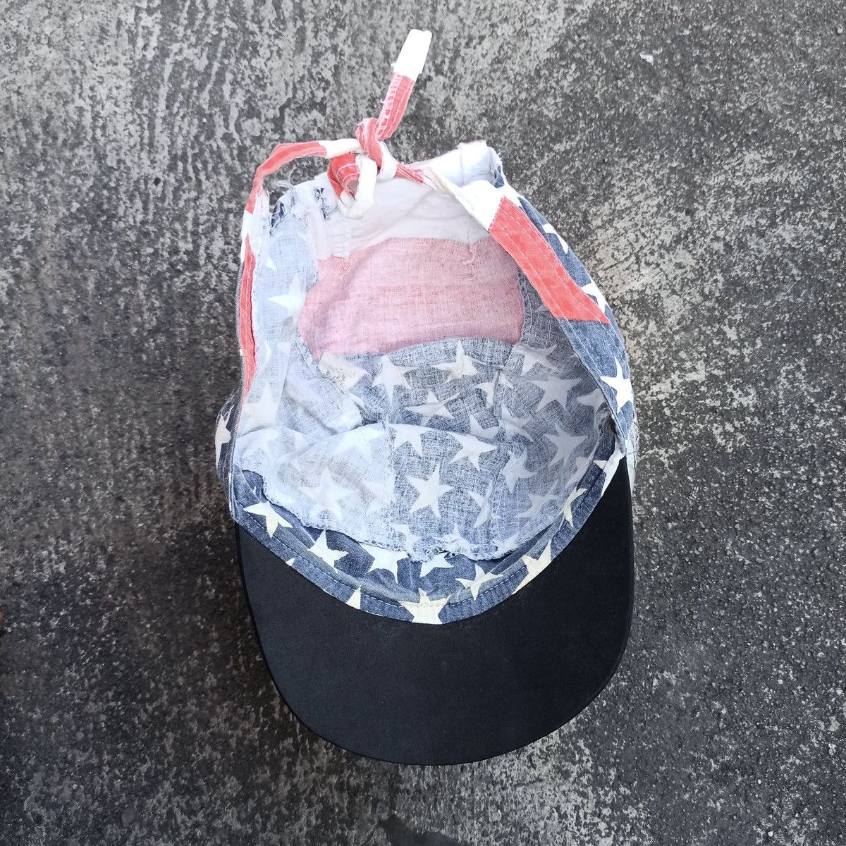 Vintage unique USA flag hat Size ONE SIZE - 13 Thumbnail