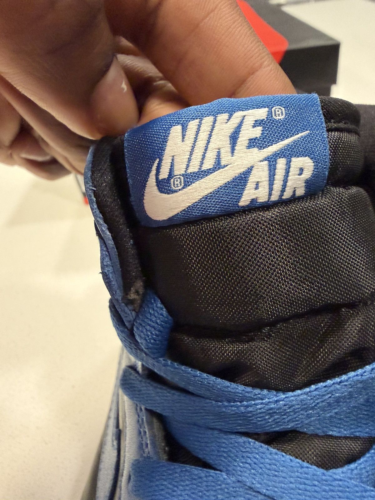 Jordan Brand Jordan 1 Dark Marina Blue Size US 12 / EU 45 - 8 Thumbnail