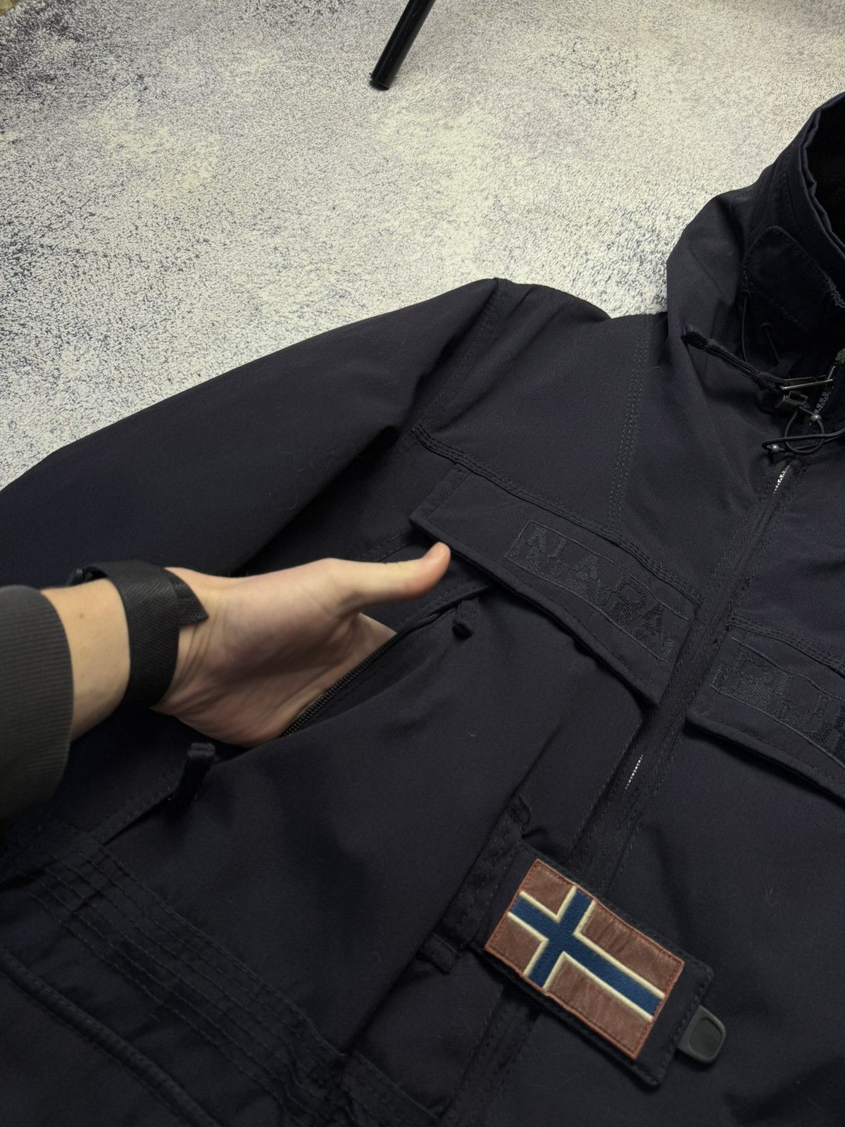 Napapijri Vintage Napapijri Anorak parka Jacket Size US S / EU 44-46 / 1 - 9 Thumbnail