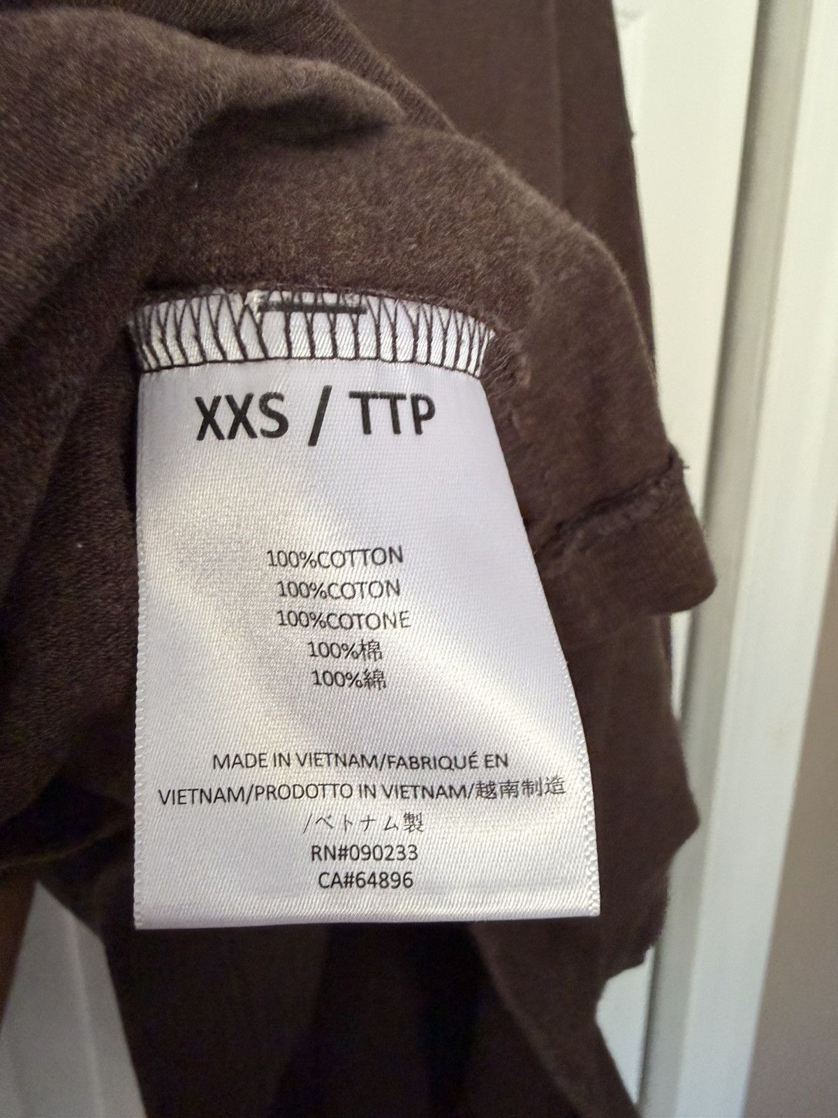 Essentials Fear of God Essentials Brown Long Sleeve T-Shirt Size US XXS / EU 40 - 7 Thumbnail