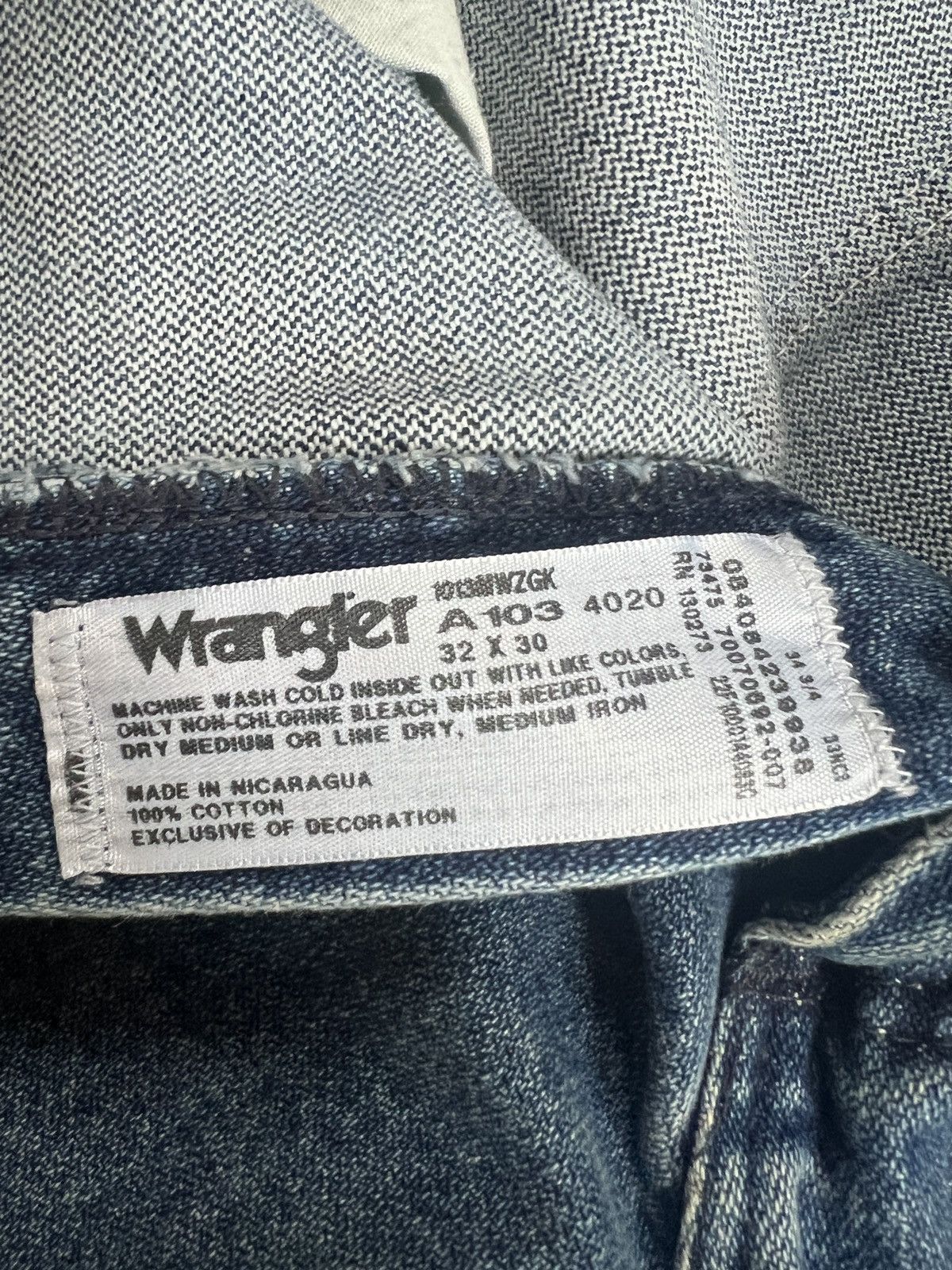 Wrangler Wrangler A103 Jeans Size US 32 / EU 48 - 5 Thumbnail