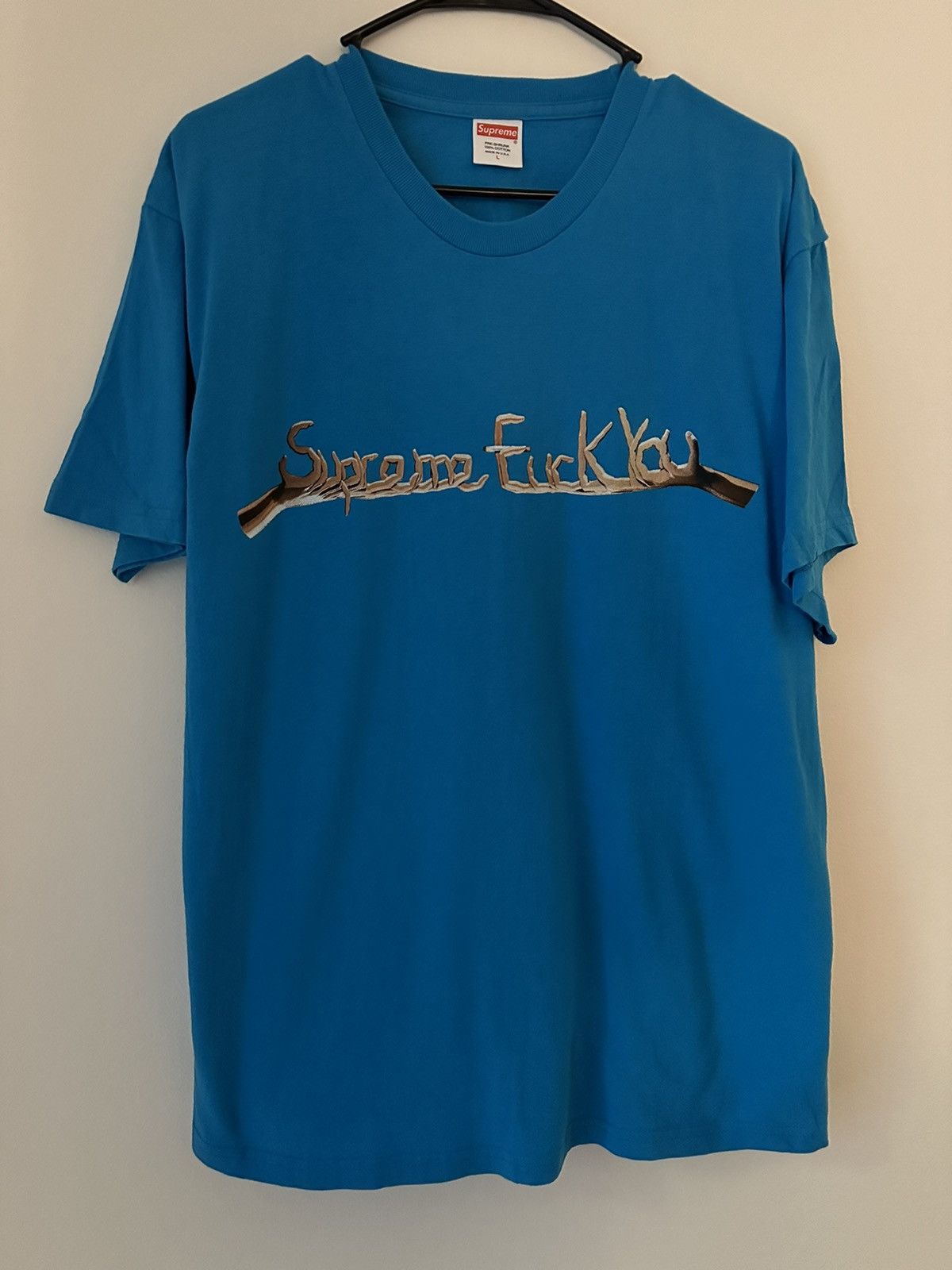 Supreme Supreme Fuck You Tee Size US L / EU 52-54 / 3 - 1 Thumbnail