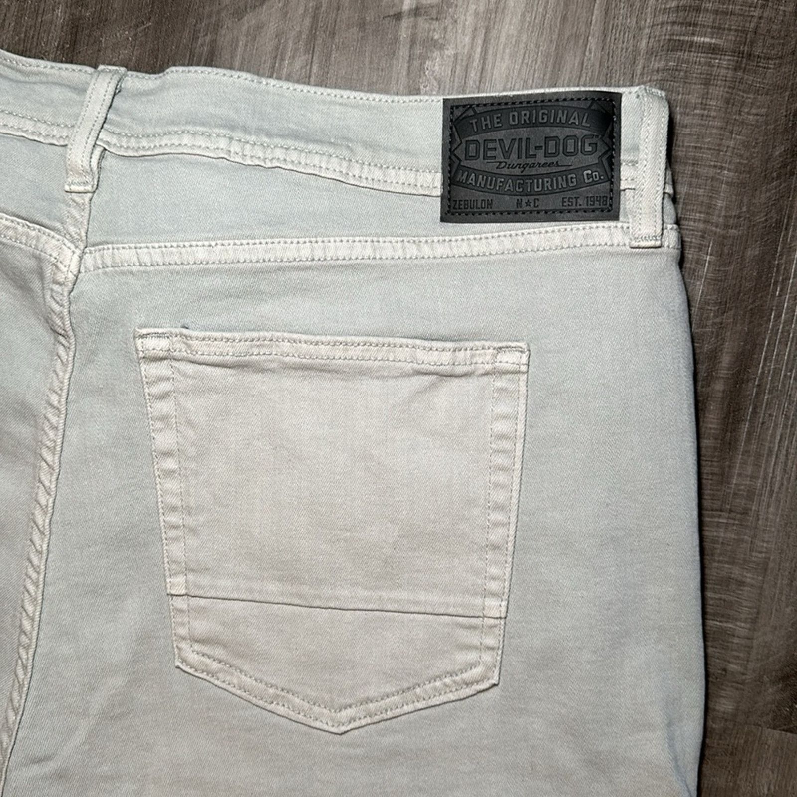 Other Devil-Dog Dungarees Slim Straight Denim Shorts - 40 Size US 40 / EU 56 - 3 Thumbnail