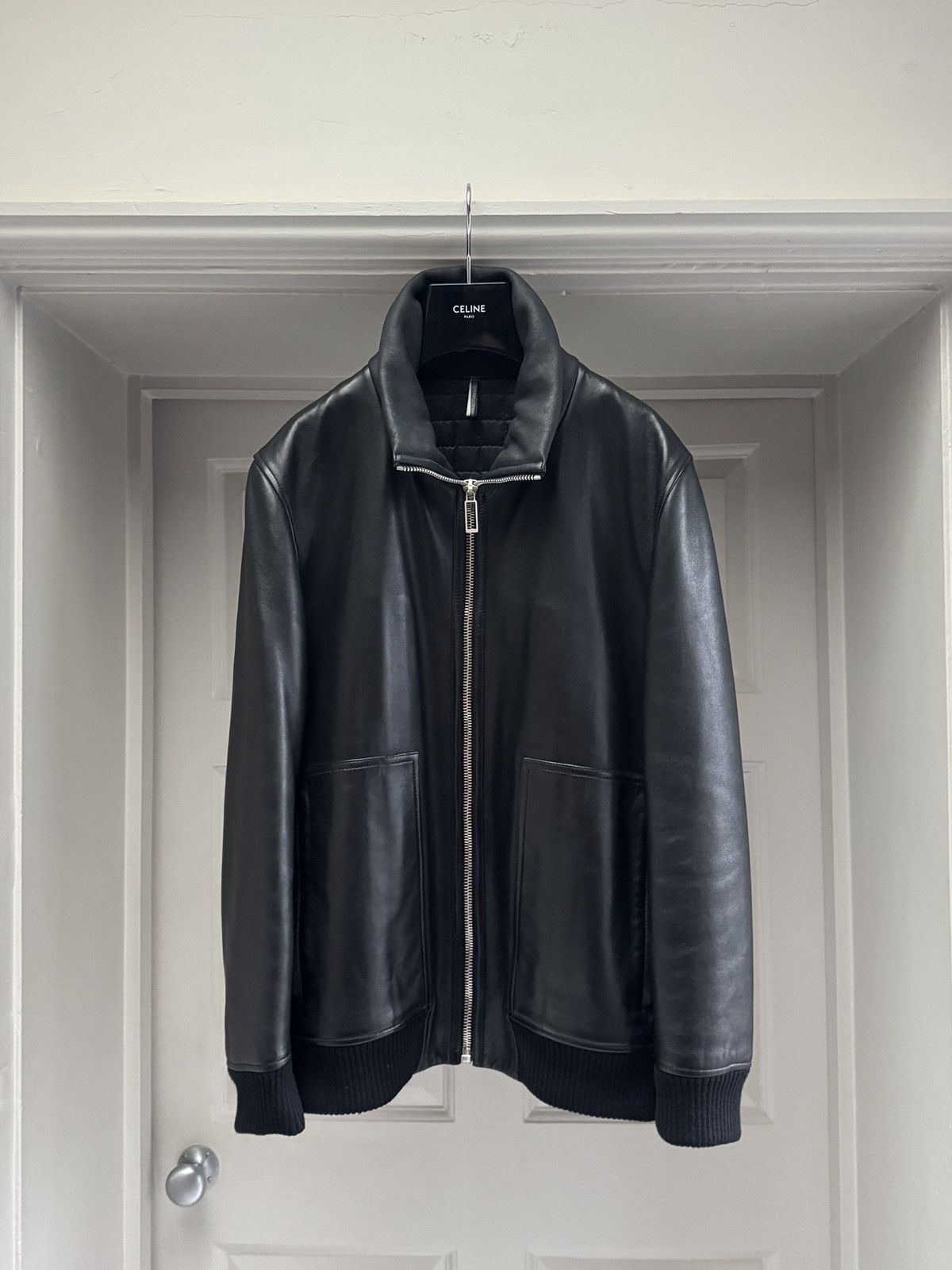 Dior Dior Homme Leather Jacket in Black size IT 50 Size US M / EU 48-50 / 2 - 1 Thumbnail