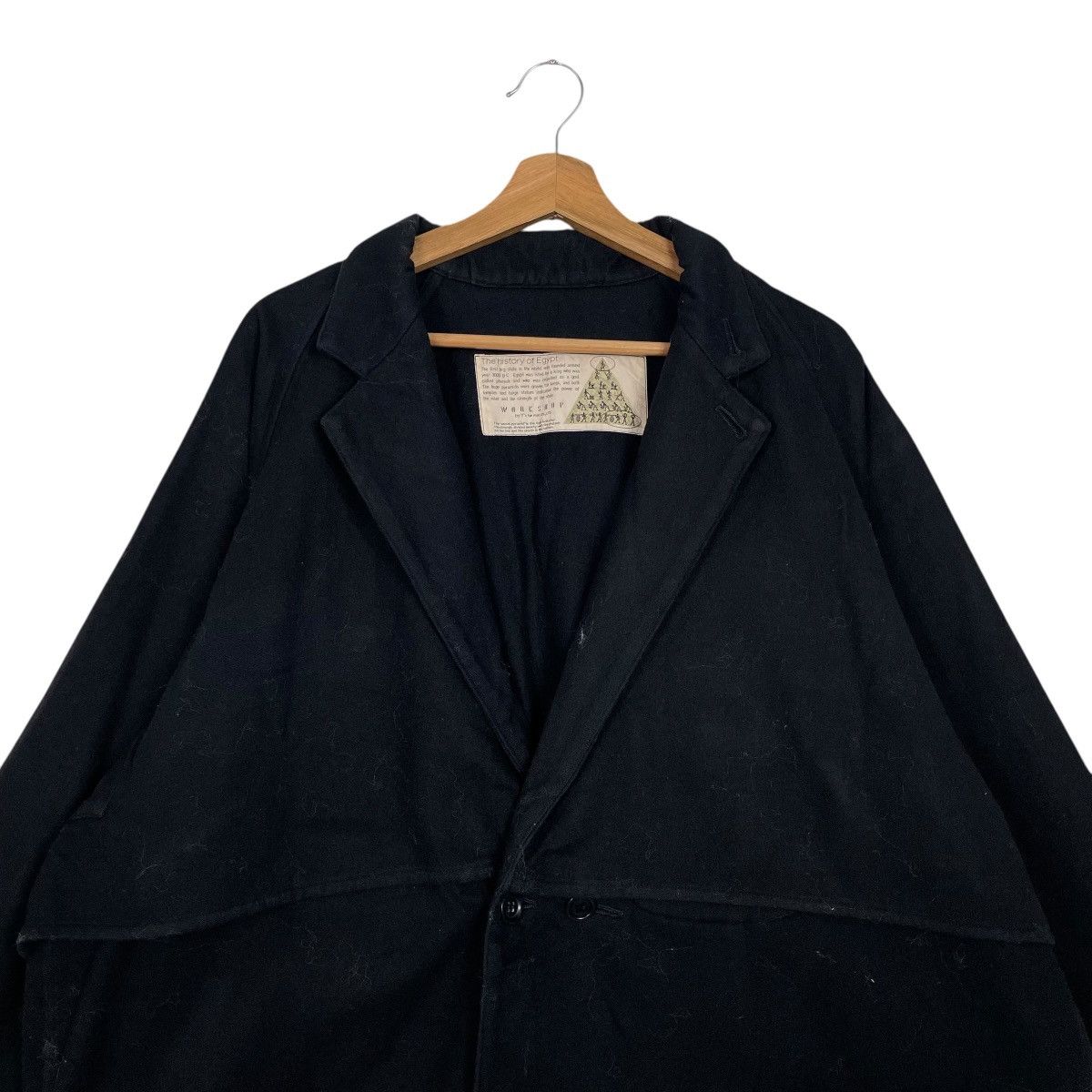 Y's for Men Vtg 80s Y’s For Men Workshop History Of Egypt Wool Jacket Size US XL / EU 56 / 4 - 2 Thumbnail