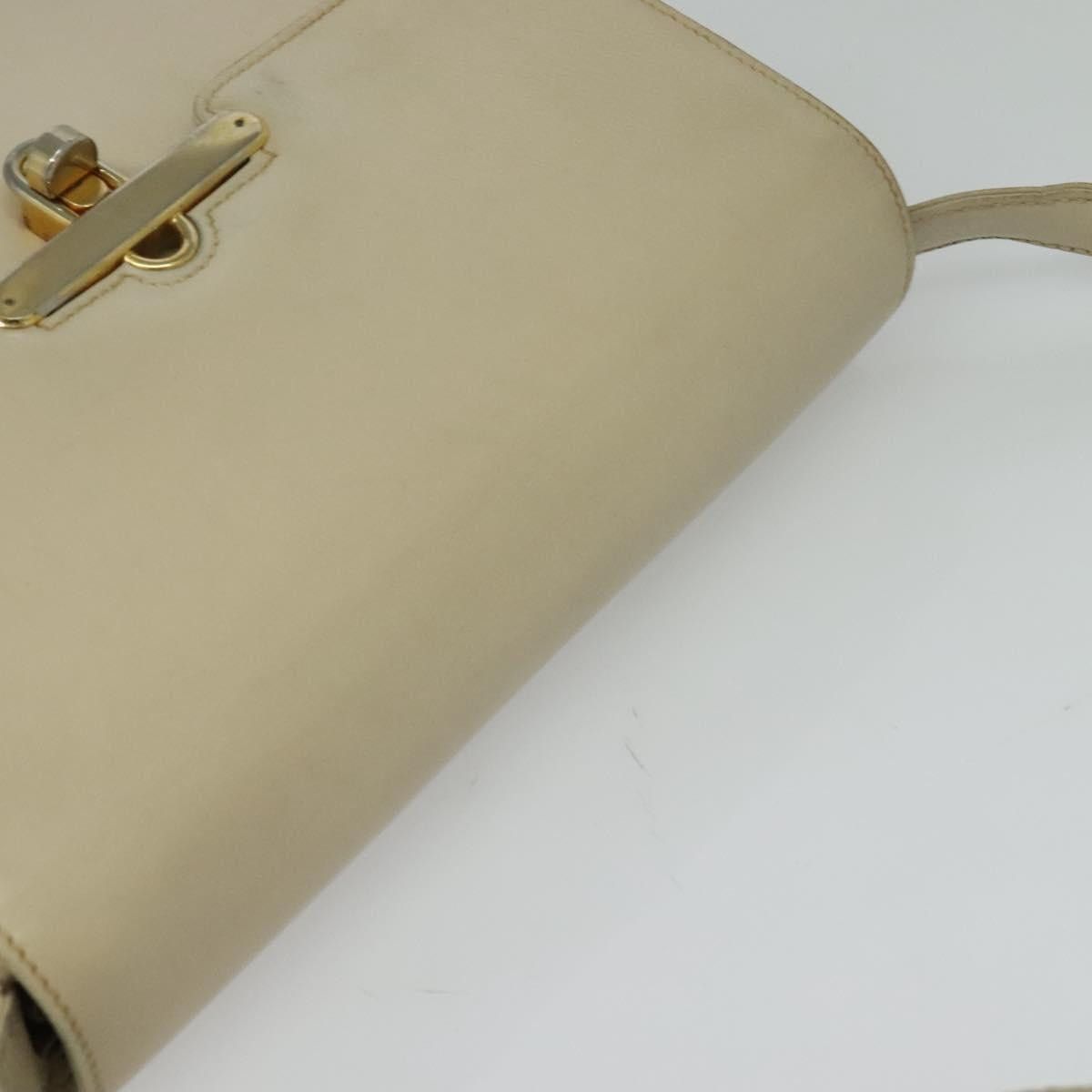 Gucci GUCCI Shoulder Bag Leather Cream Gold Size ONE SIZE - 6 Thumbnail