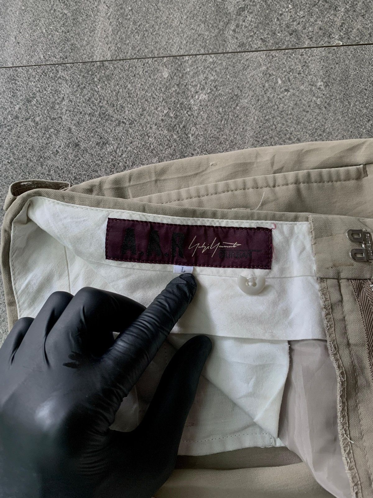 Yohji Yamamoto FREE TAX! AAR Wool Straight Trousers Size US 30 / EU 46 - 9 Thumbnail