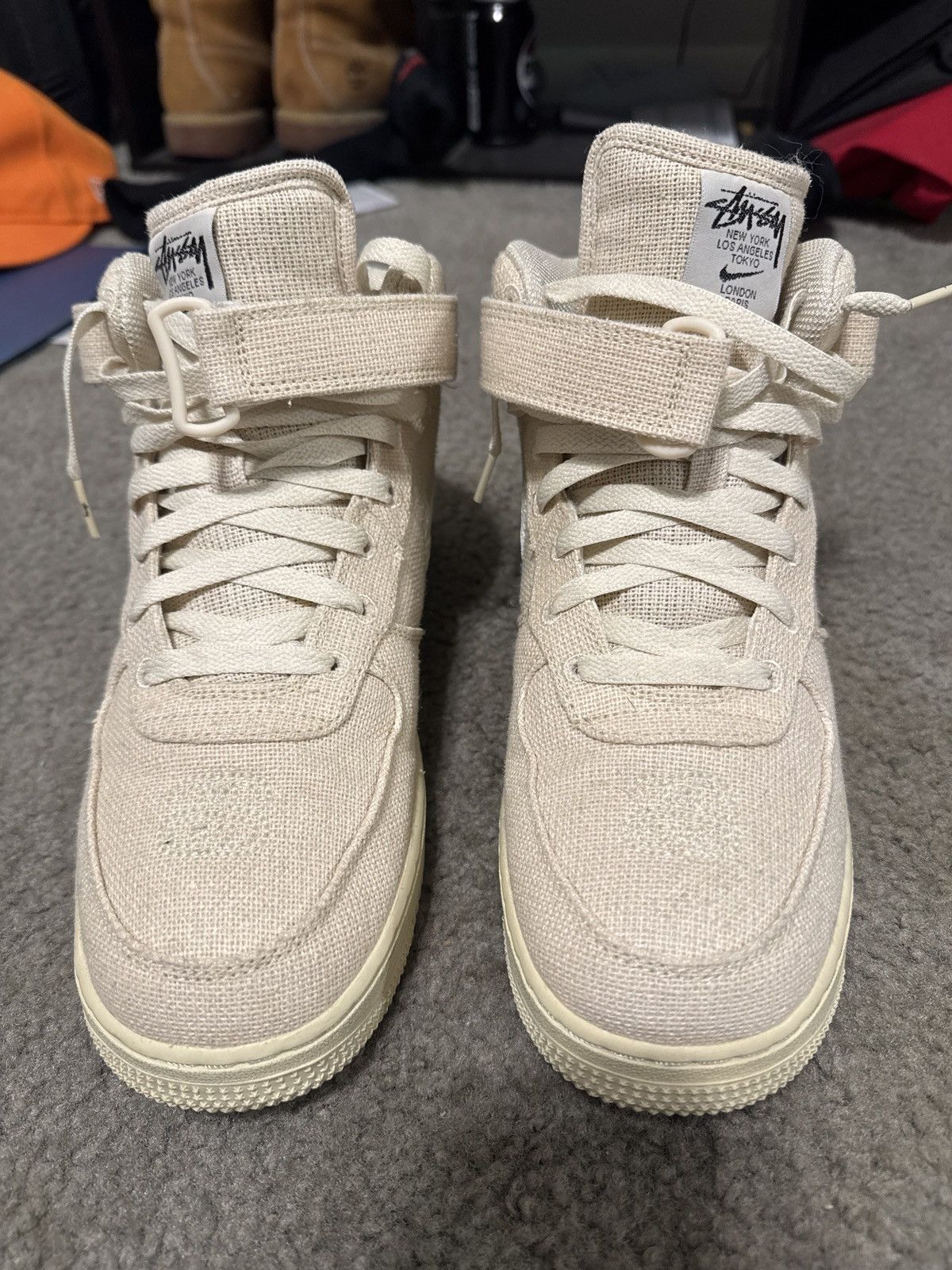 Stussy Air Force 1 Mid Stussy Fossil Size US 8.5 / EU 41-42 - 3 Thumbnail